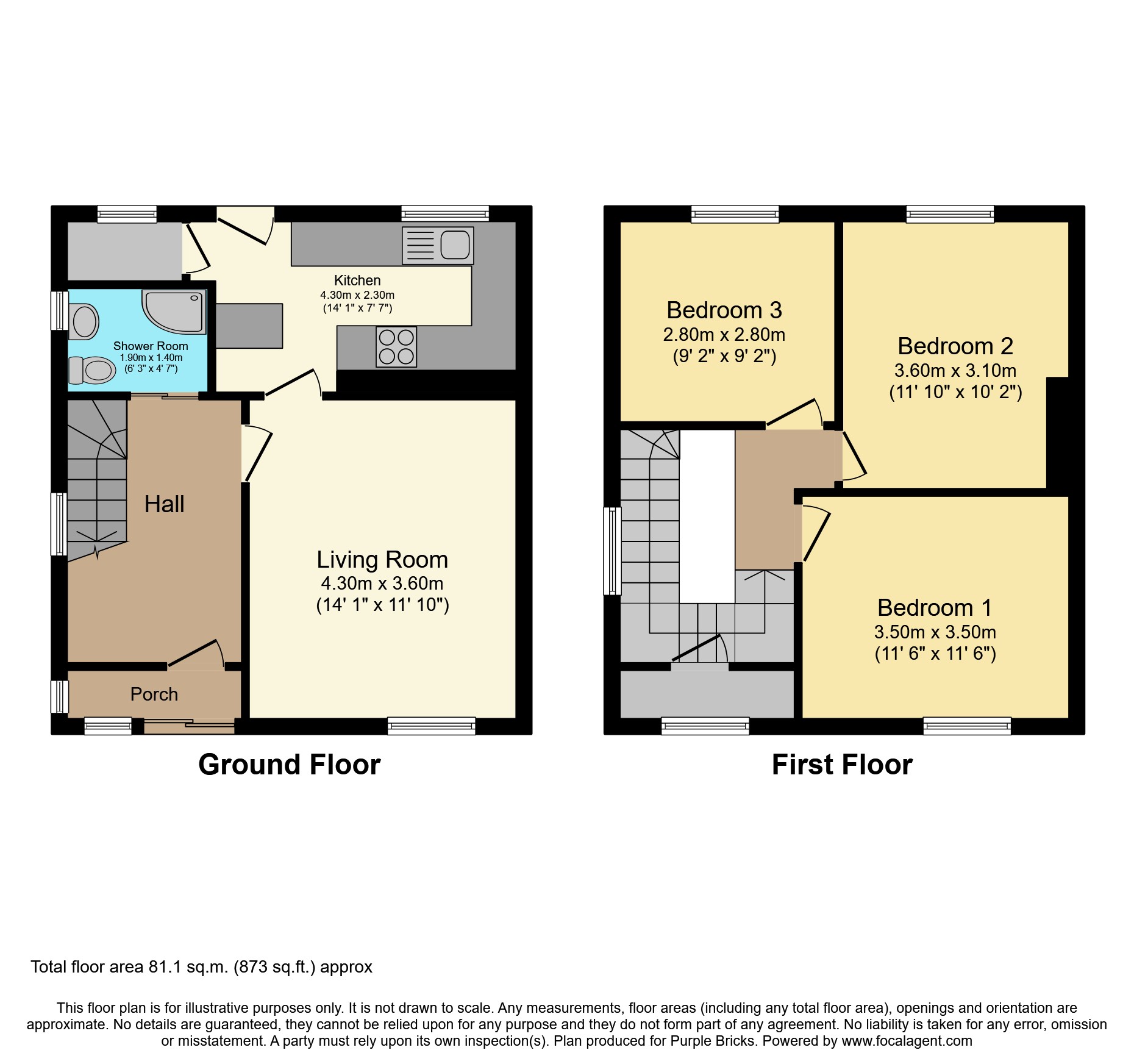 Small Crescent, Blantyre G72, 3 bedroom semidetached house for sale