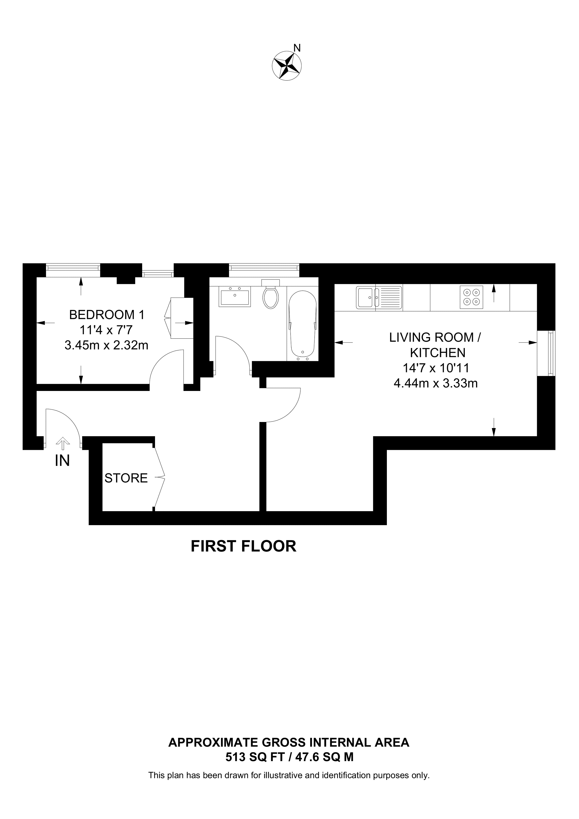 Feltham Court, Feltham TW13, 1 bedroom flat for sale 61104409