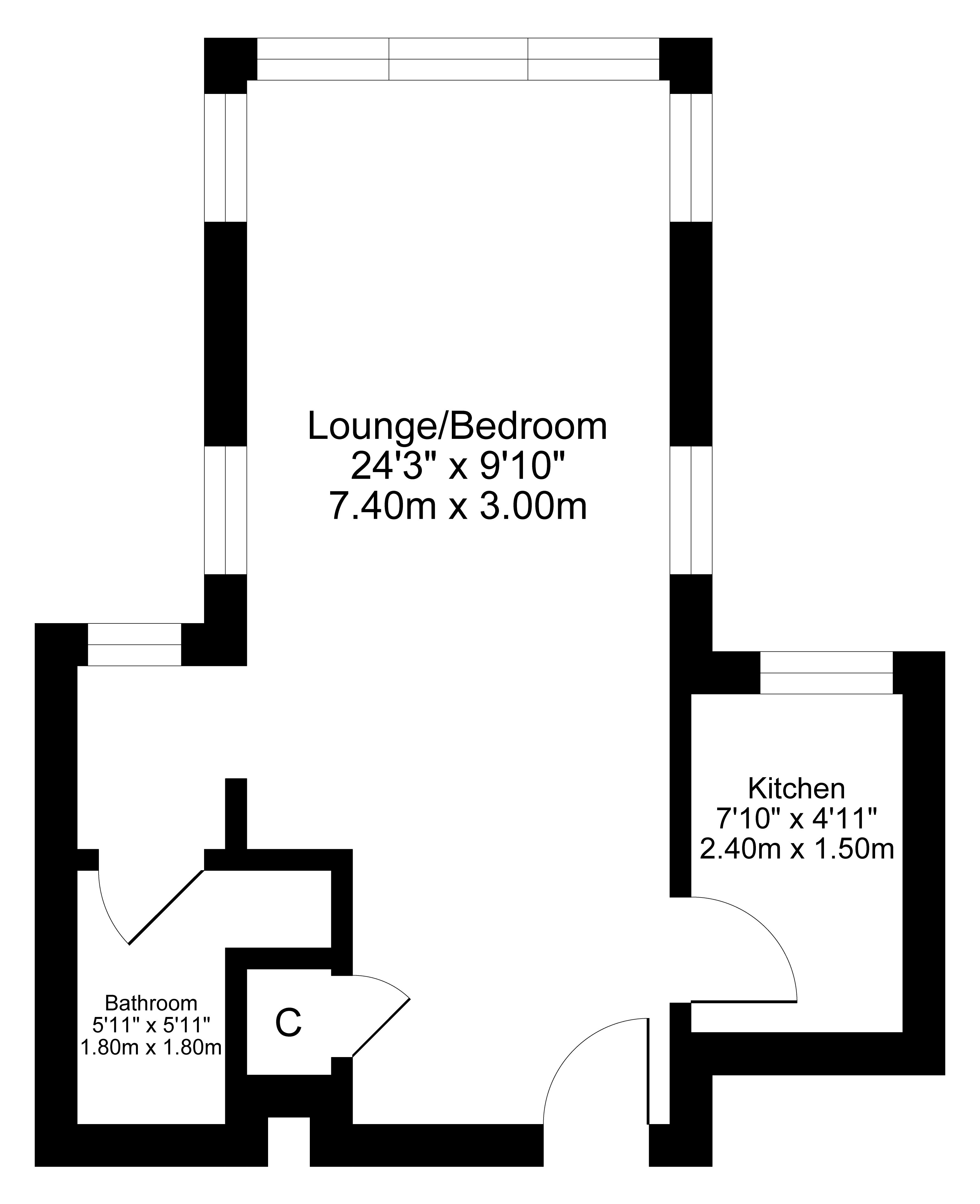 Tantallon Tower, Dirleton Drive, Shawlands G41, studio for sale 68226050 PrimeLocation