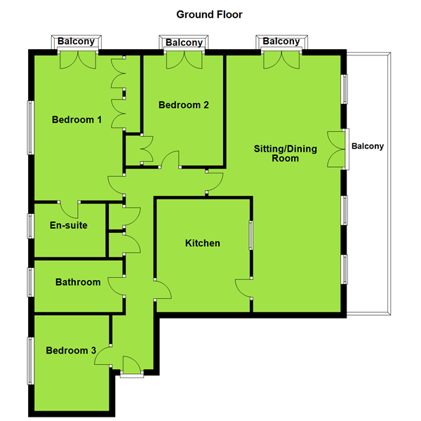 Marine Drive, Paignton TQ3, 3 bedroom flat for sale 64398619