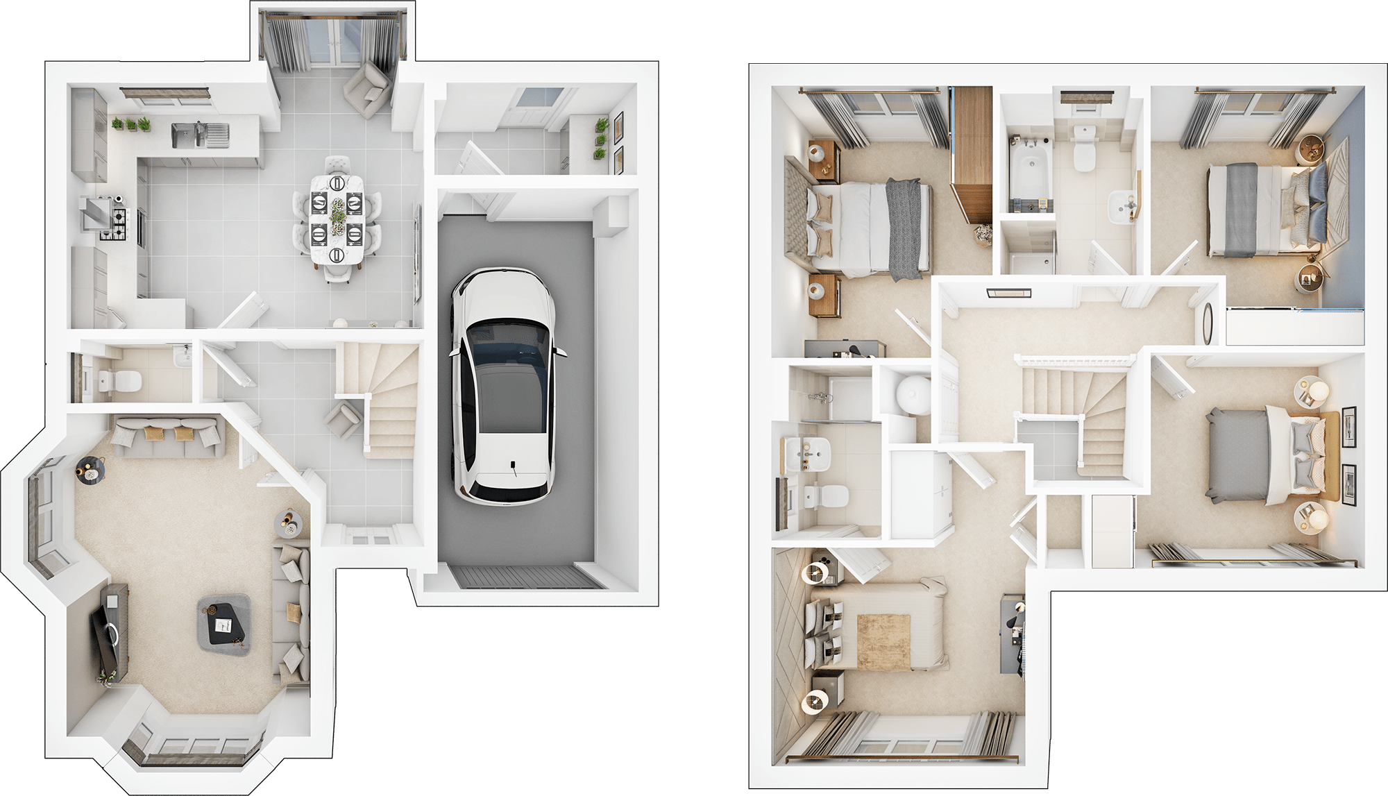 "Plot_75__The_Settle_V1" at Yapham Road, Pocklington, York YO42, 4 bedroom detached house for
