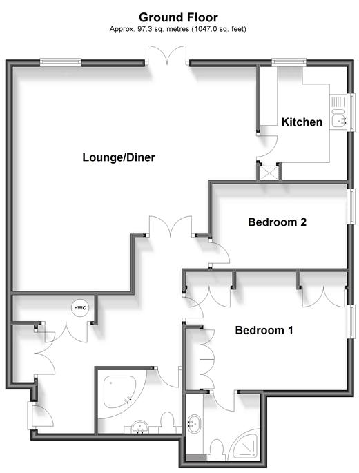 Bower Hill, Epping, Essex CM16, 2 bedroom flat for sale 64897187