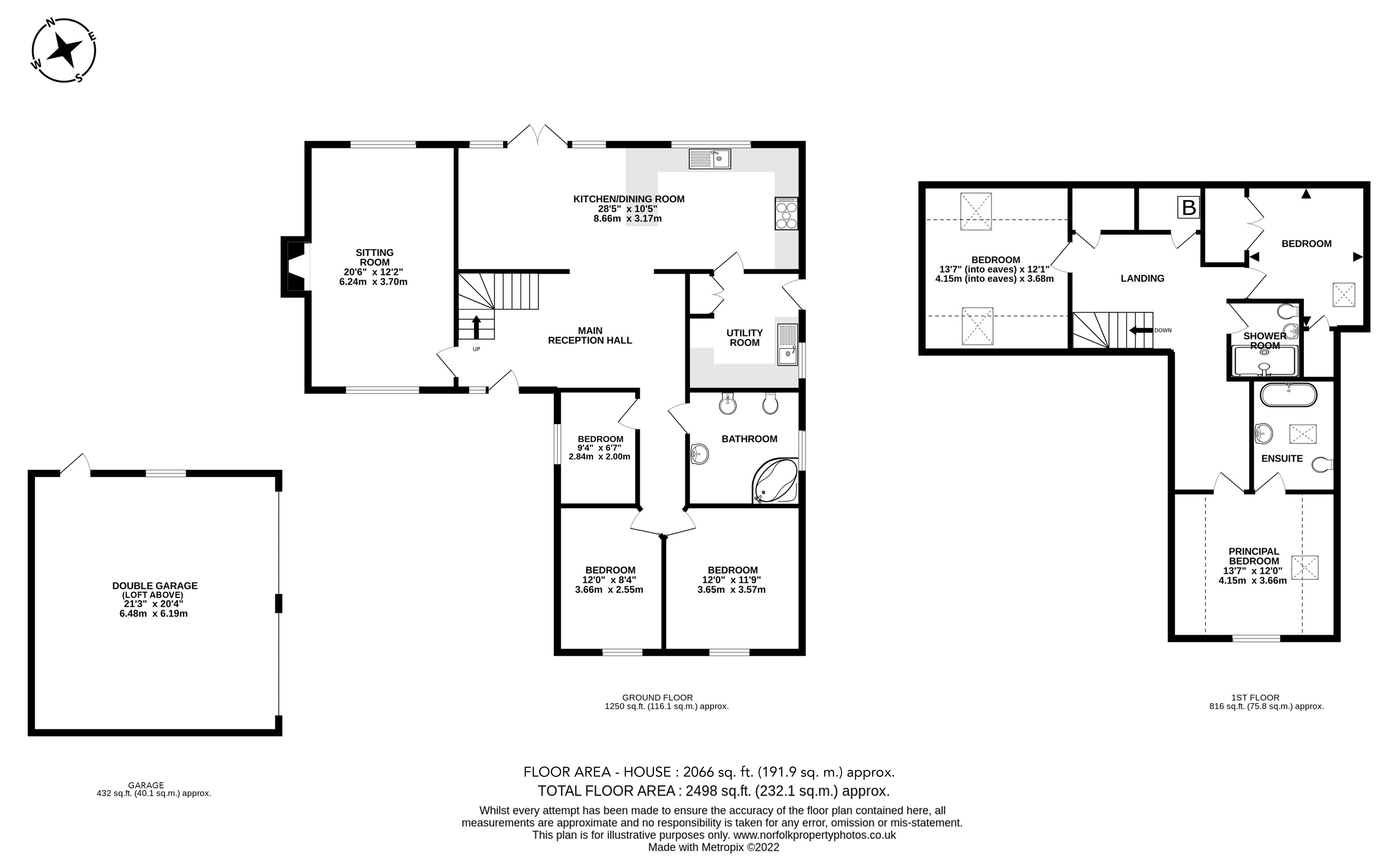 Long Lane, Bradwell, Great Yarmouth NR31, 6 bedroom detached house for