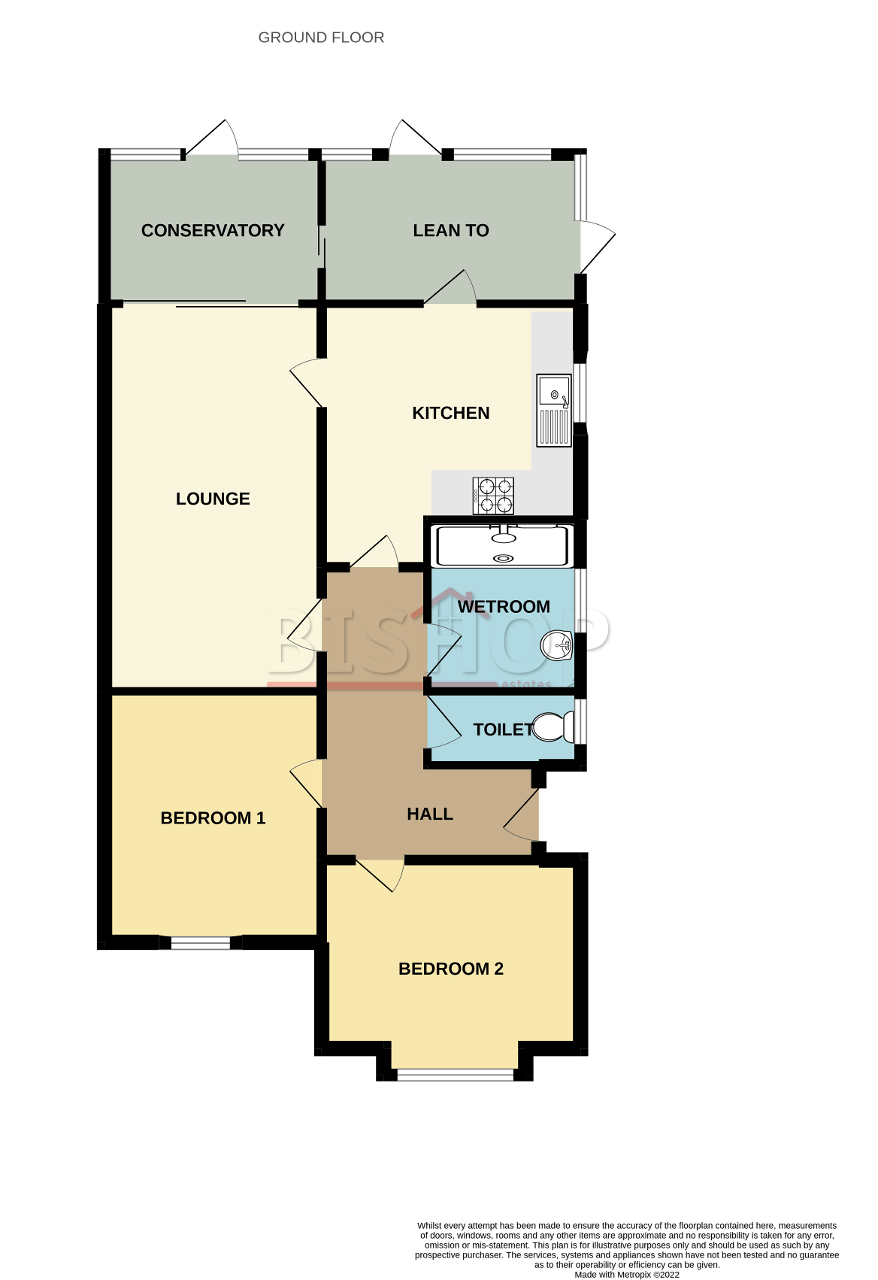 Chelsfield Lane, Orpington, Kent BR5, 2 bedroom semidetached bungalow