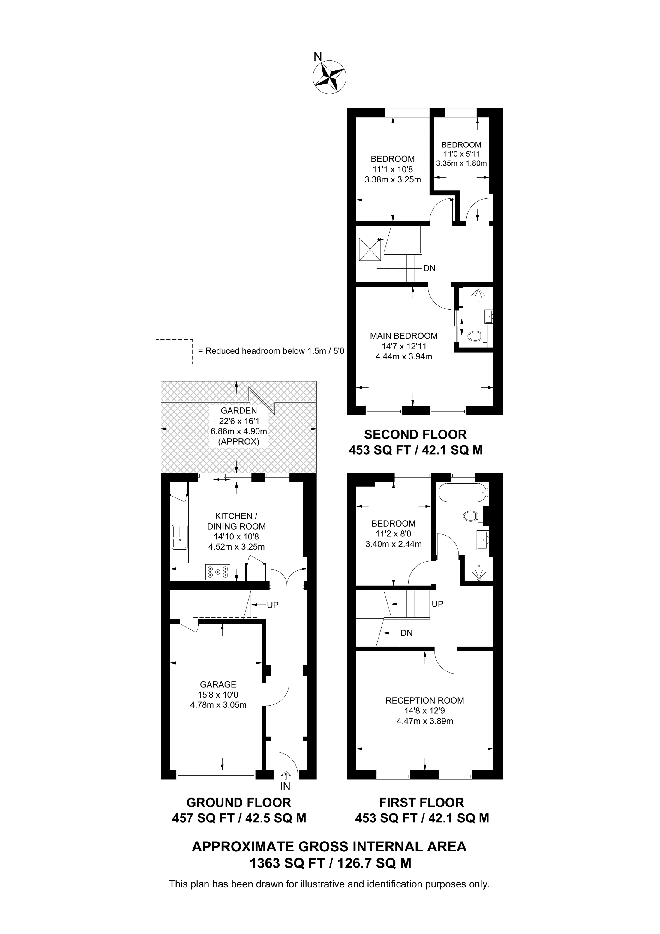 Elm Park, Brixton, London SW2, 4 bedroom end terrace house to rent