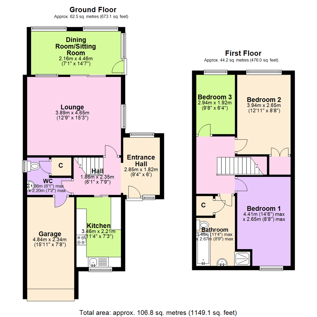 Jessops Lane, Gedling Village, Nottingham NG4, 3 bedroom detached house