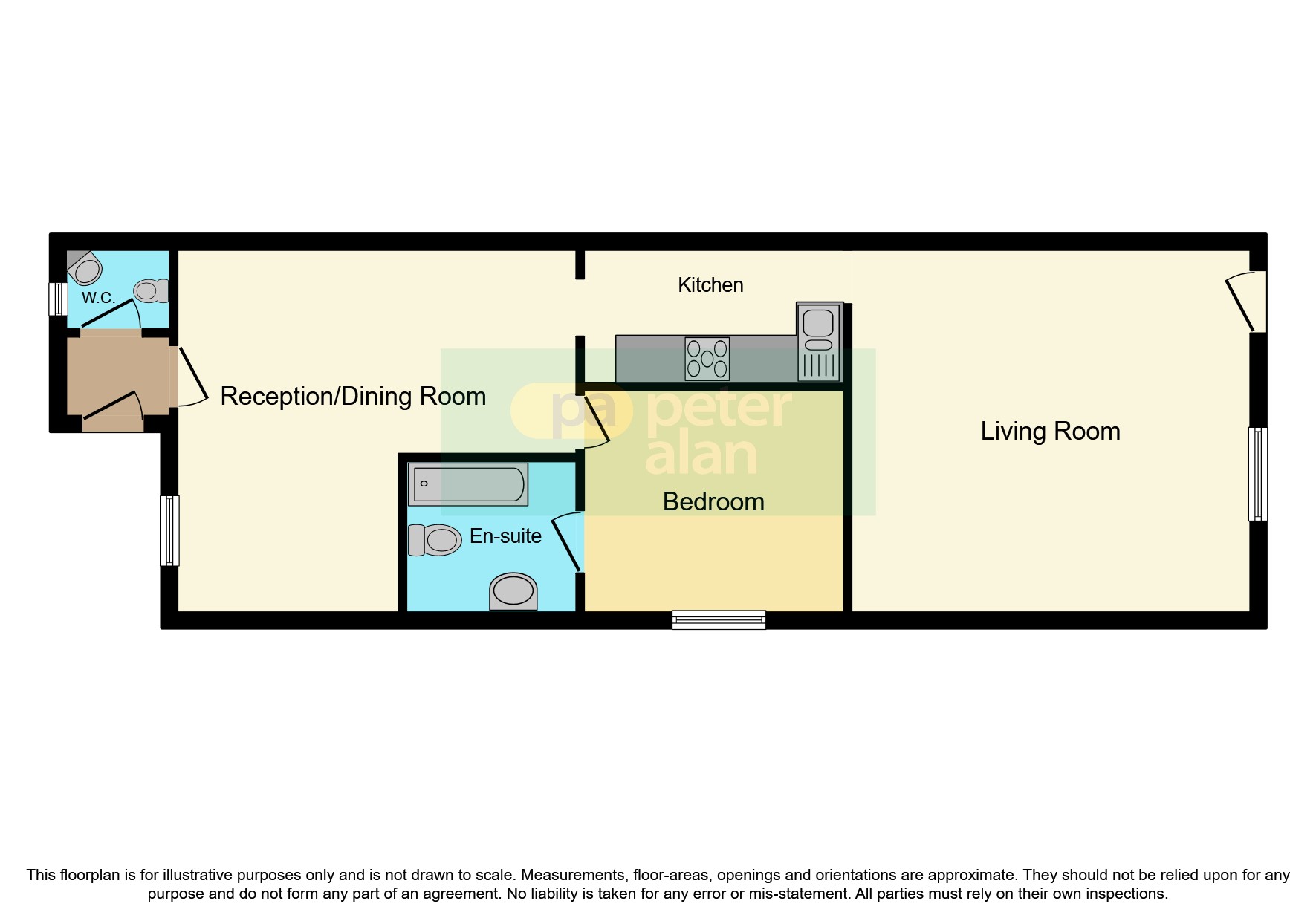 4143 South Road, Sully, Penarth CF64, 1 bedroom flat for sale