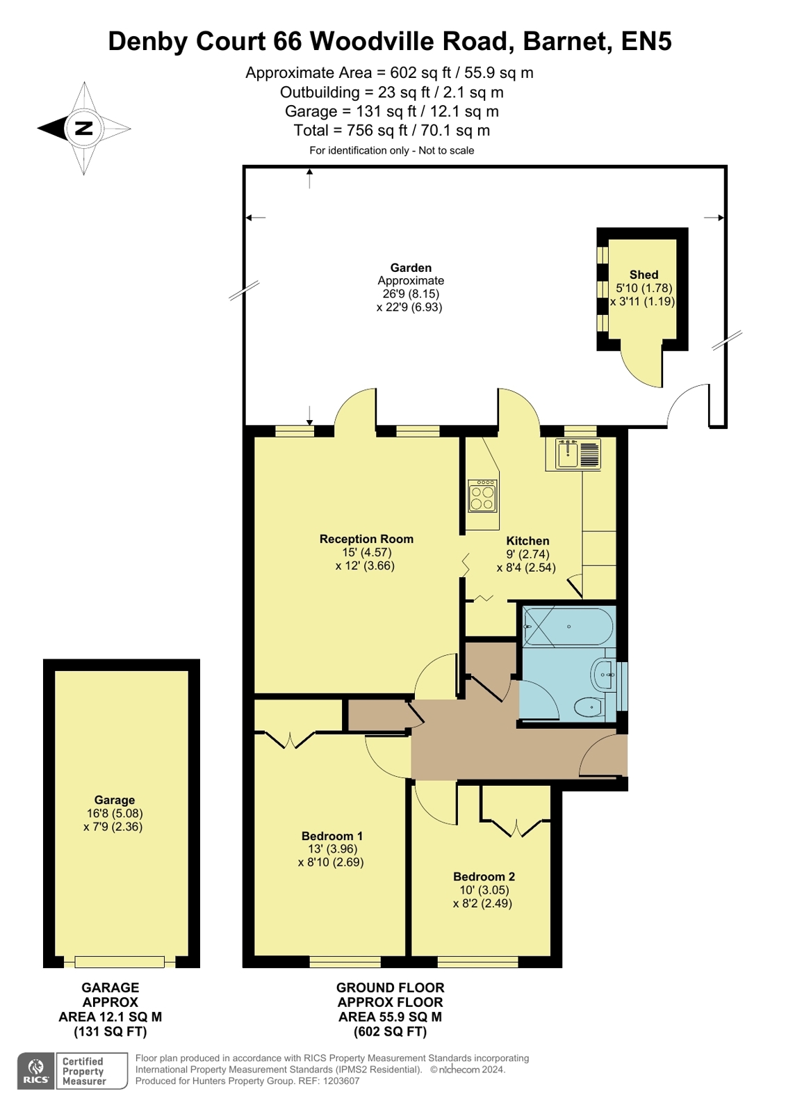 2 bed for sale in Woodville Road, EN5 68591452 Zoopla