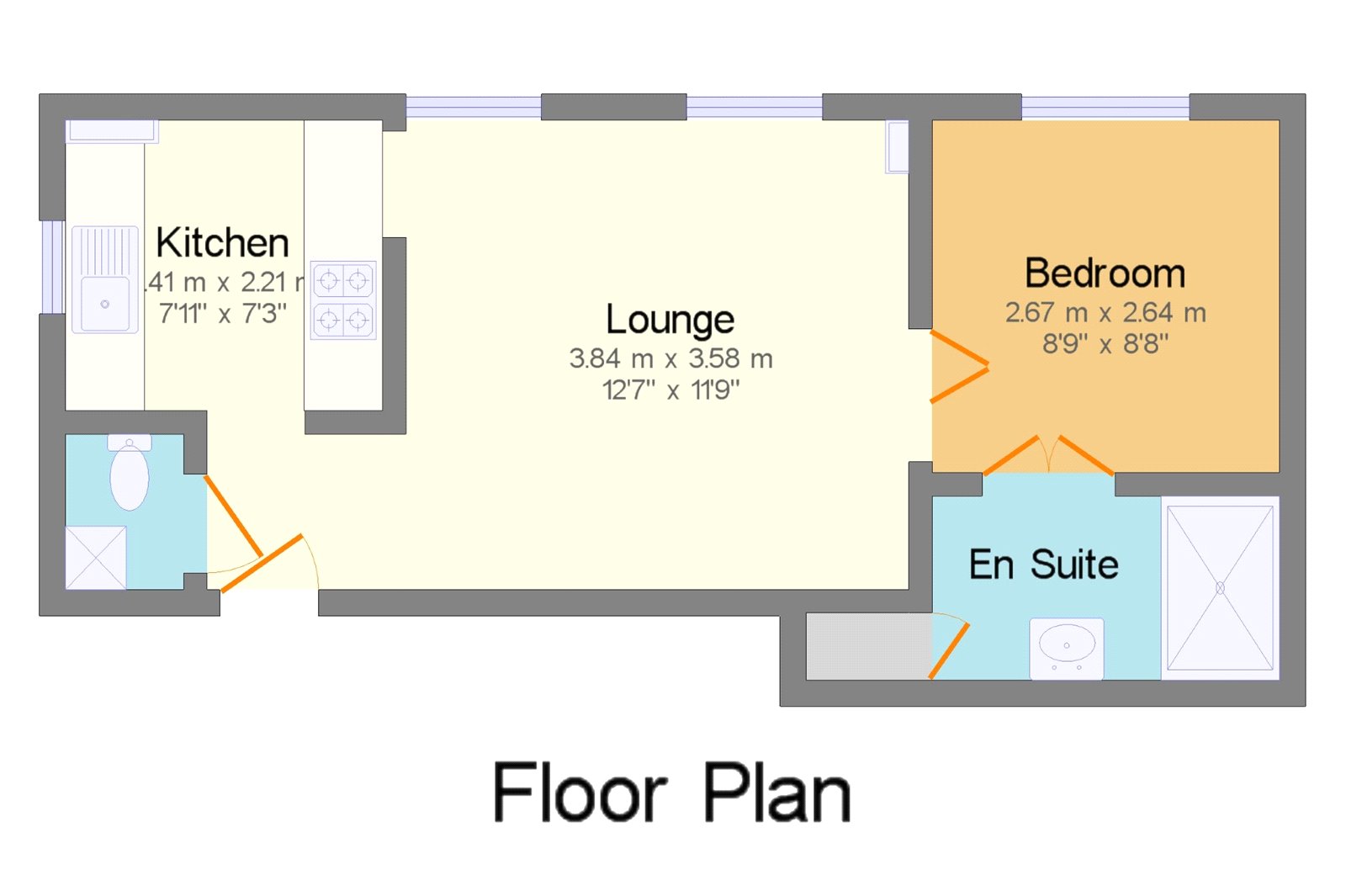 St. Johns Chase, Wakefield, West Yorkshire WF1, 1 bedroom flat for sale