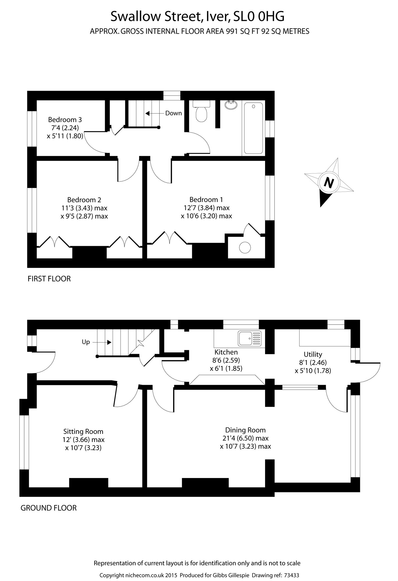 Swallow Street, Iver SL0, 3 bedroom semidetached house for sale