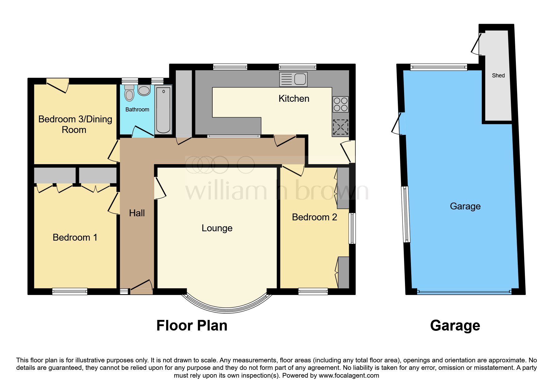 Elsing Road, Lyng, Norwich NR9, 3 bedroom detached bungalow for sale