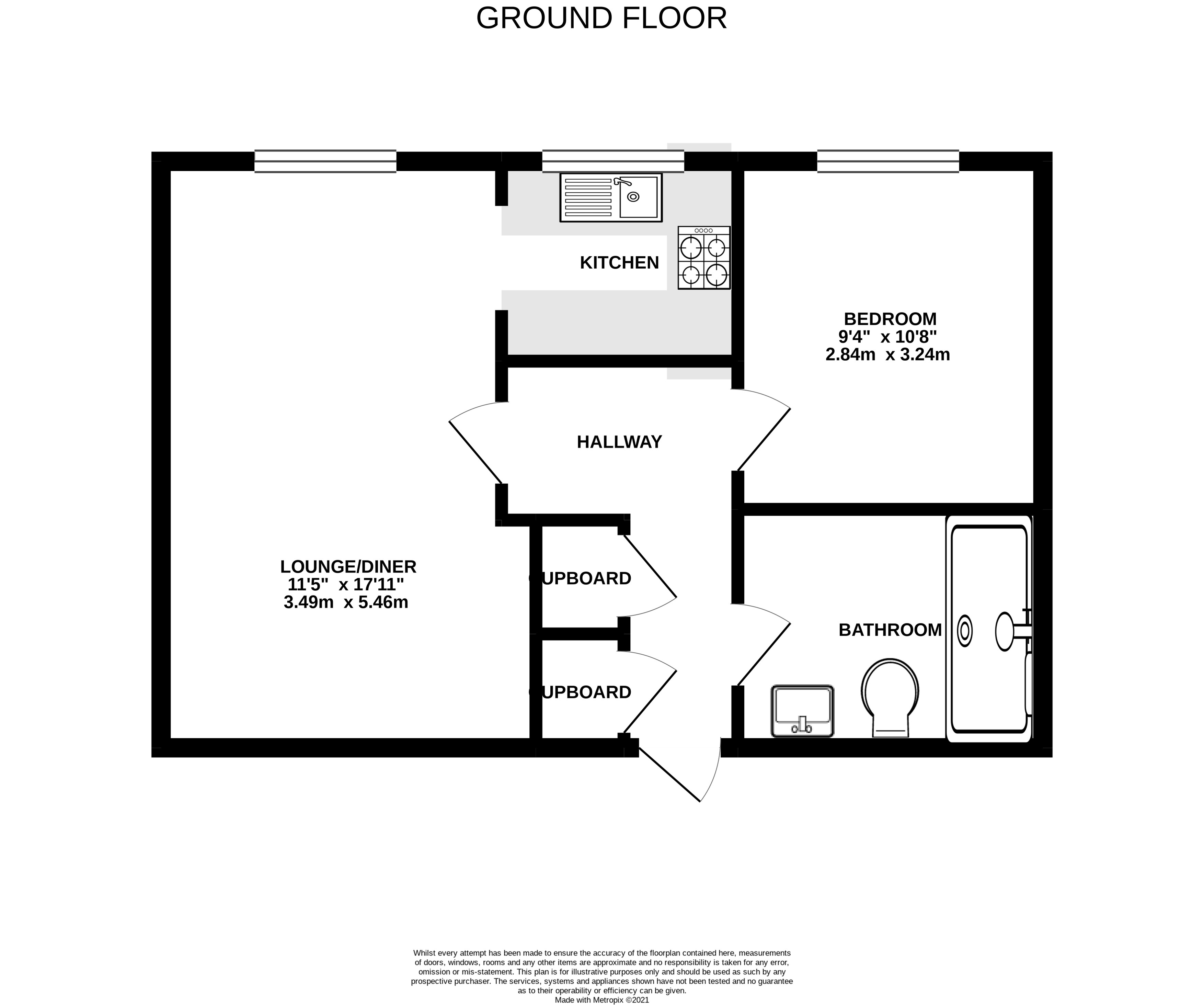 Beaumont Village, Alexandra Road, Aldershot GU11, 1 bedroom property