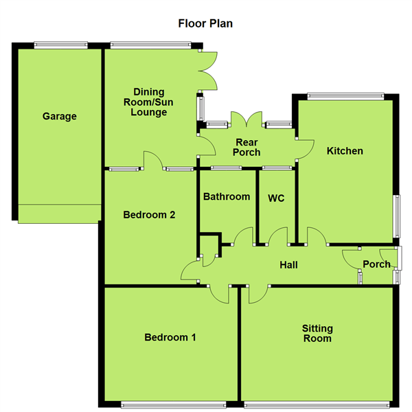 Laura Grove, Paignton TQ3, 2 bedroom bungalow for sale 67298345