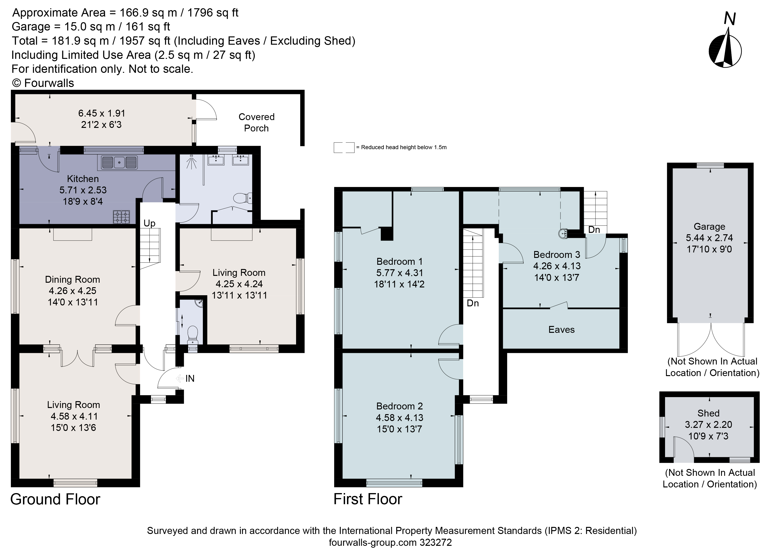 Copthorne Road, Crawley, West Sussex RH10, 3 bedroom detached house for