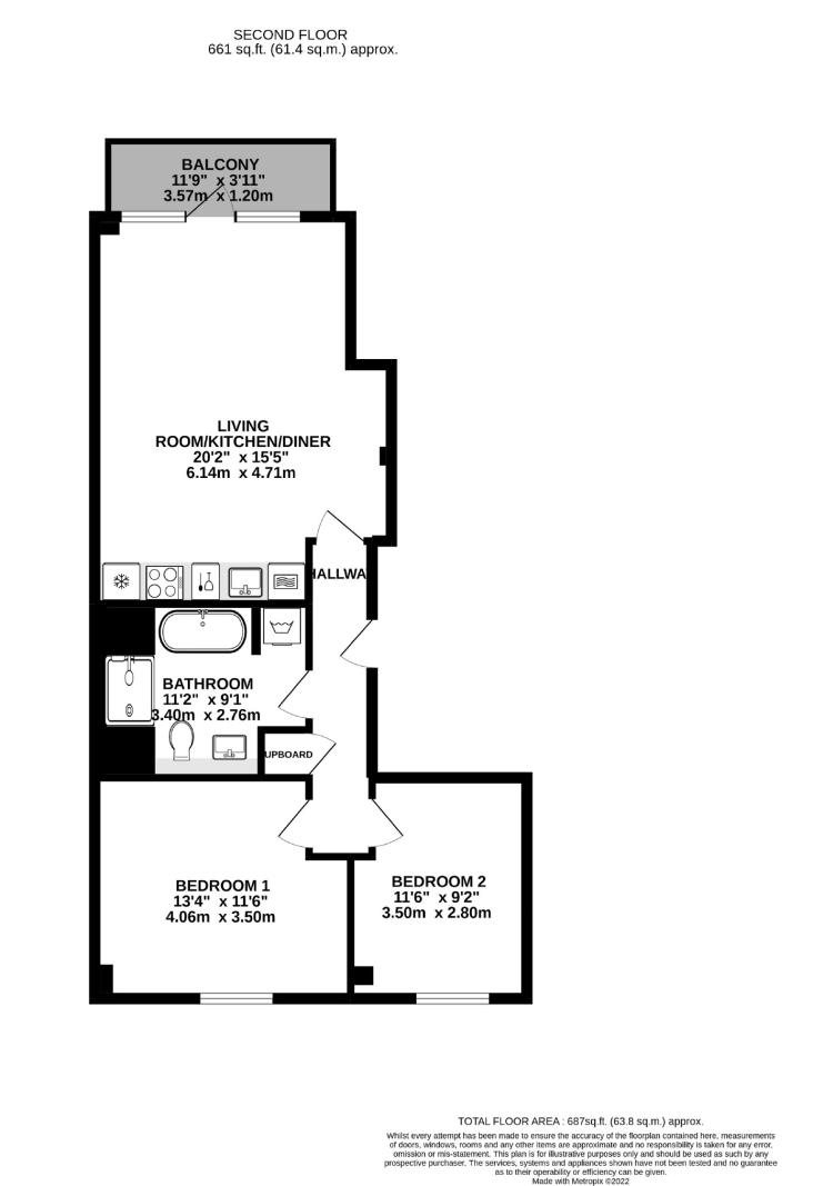 50 Hawley Square, Margate, Kent CT9, 2 bedroom flat for sale 64205197