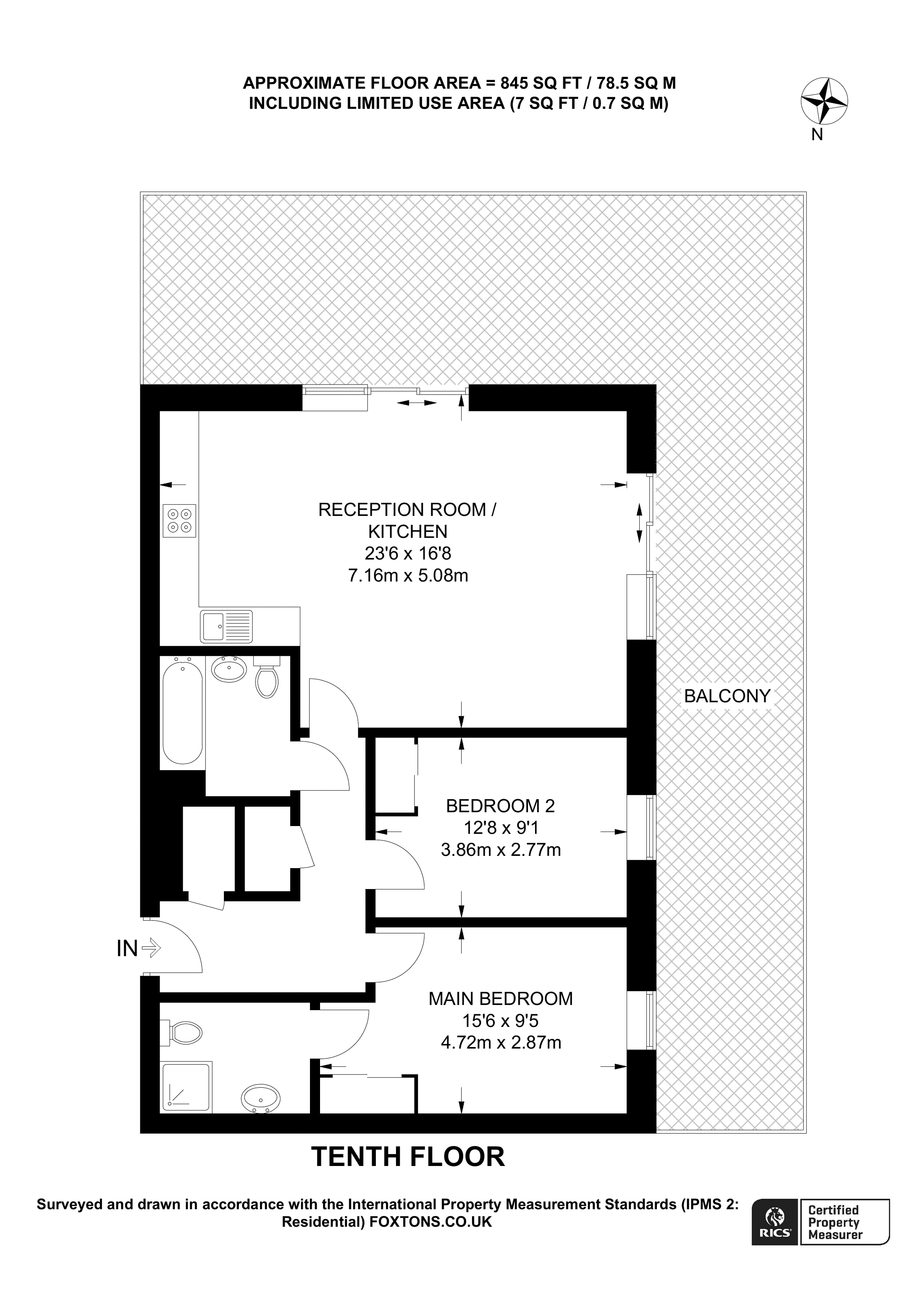 Sutton Park Road, Sutton SM1, 2 bedroom flat for sale 58450948 PrimeLocation