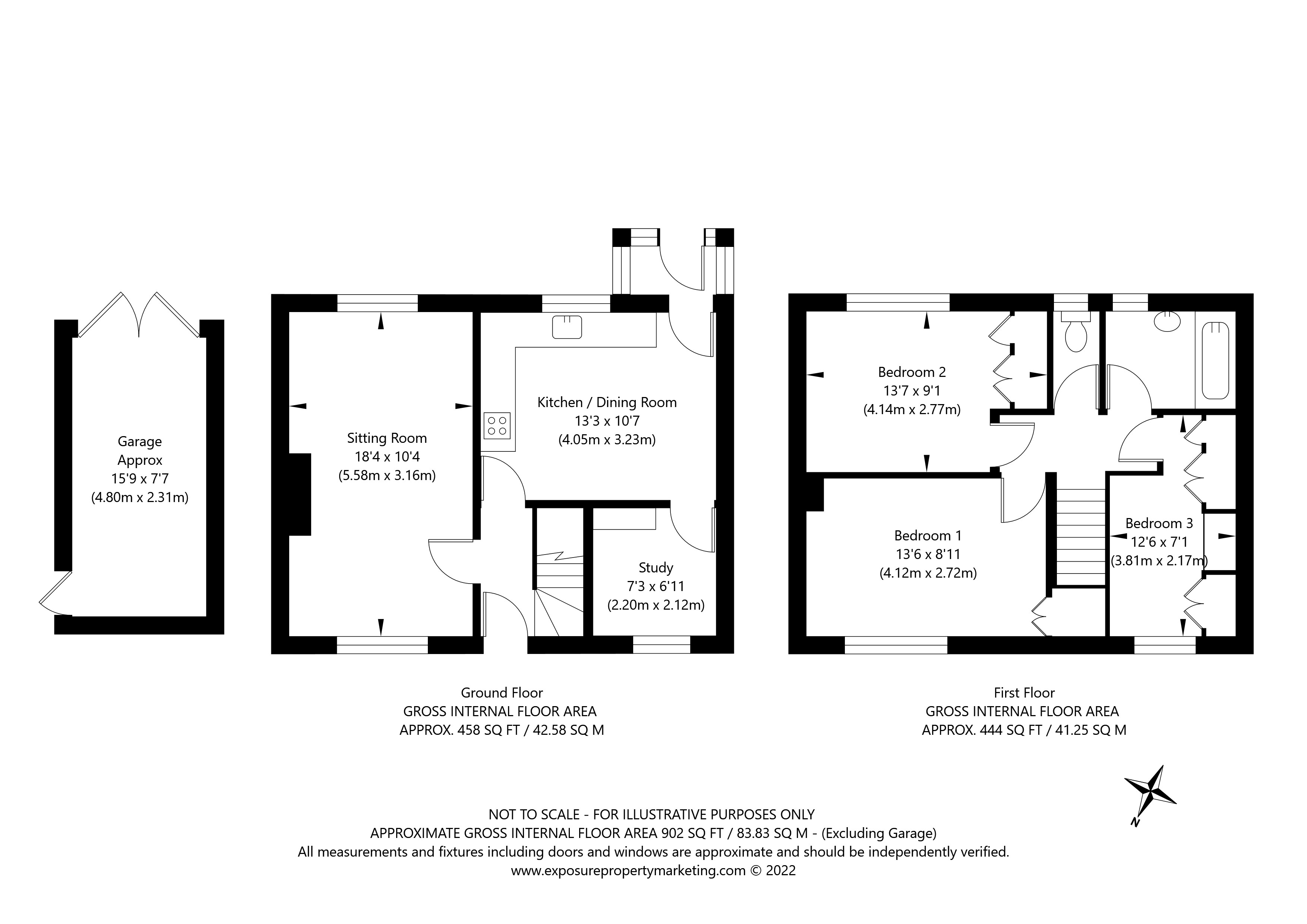 Field Drive, Tadcaster LS24, 3 bedroom terraced house for sale