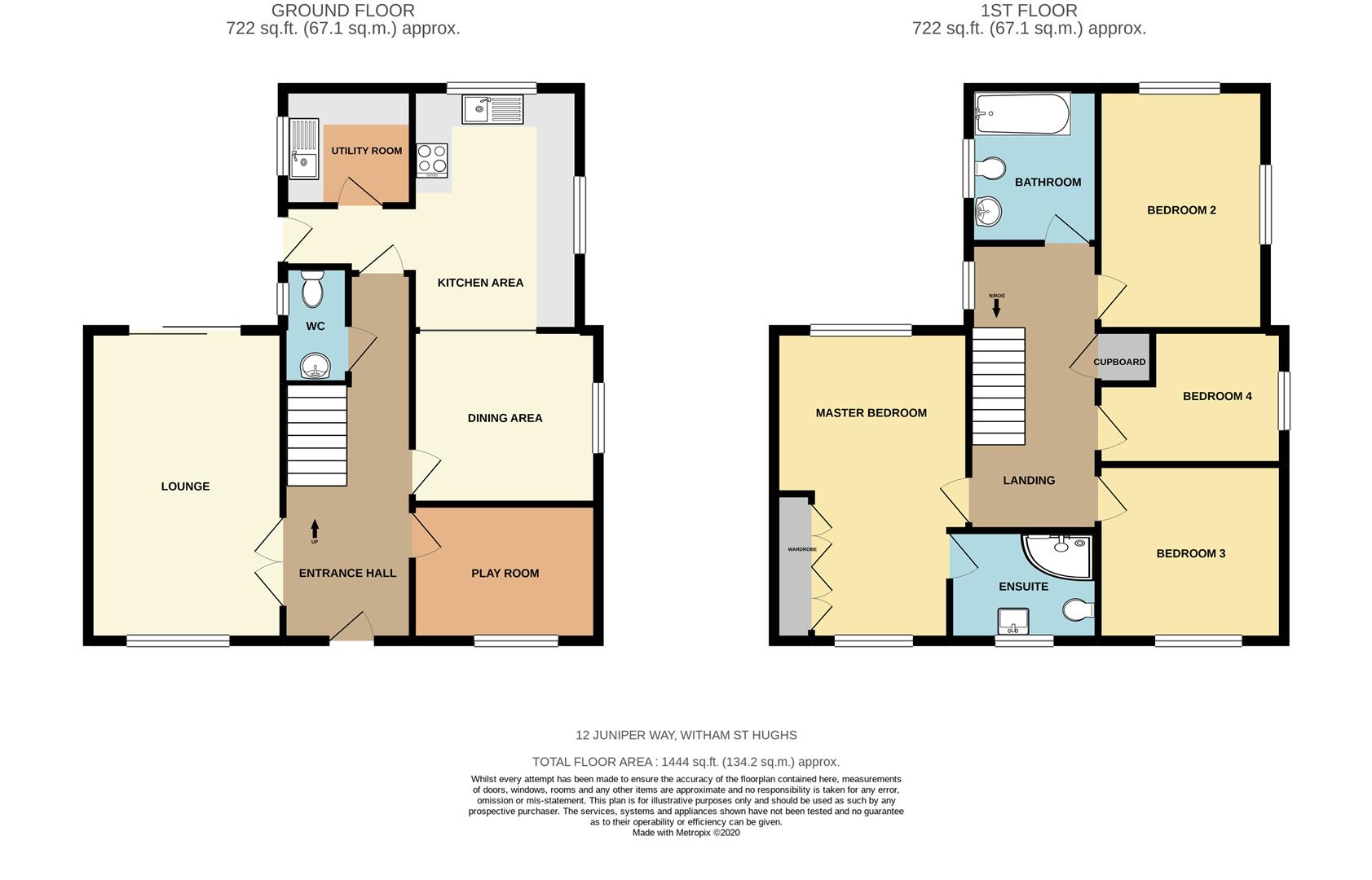 4 bed detached house for sale in Juniper Way, Witham St. Hughs, Lincoln