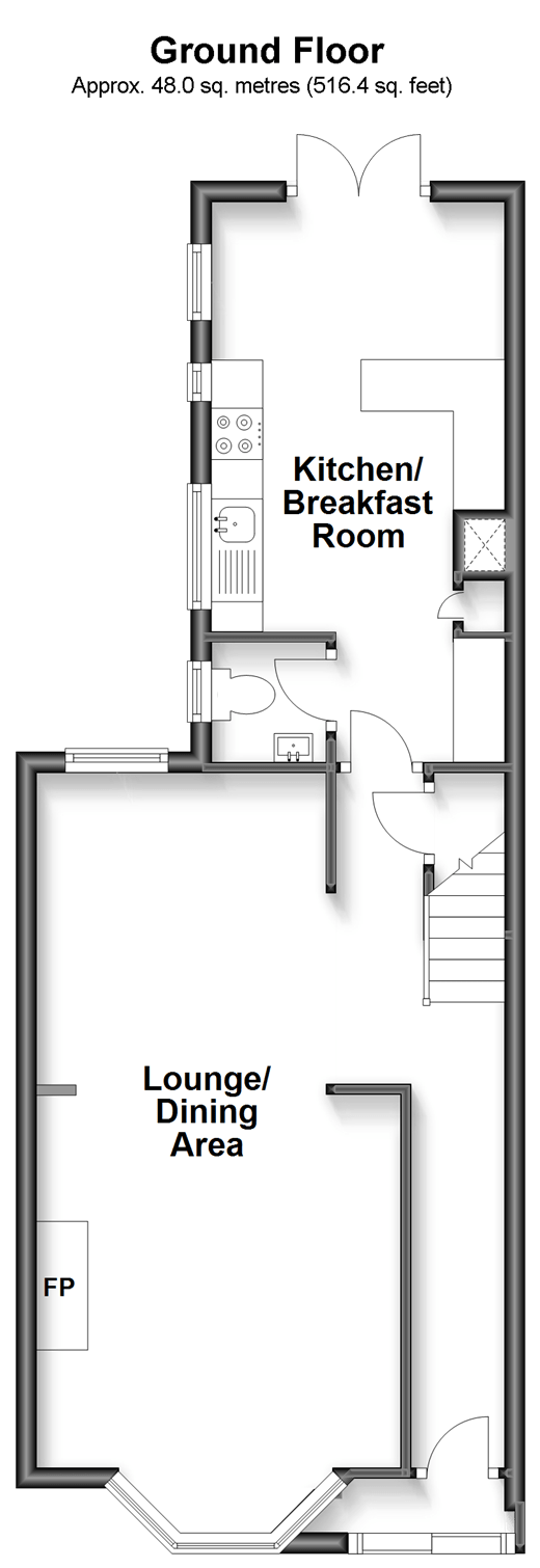 Shortlands Road, London E10, 3 bedroom terraced house for sale