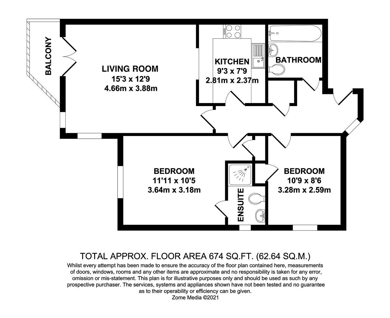 Elizabeth Smith Court, Mill Street, East Malling, West Malling ME19, 2