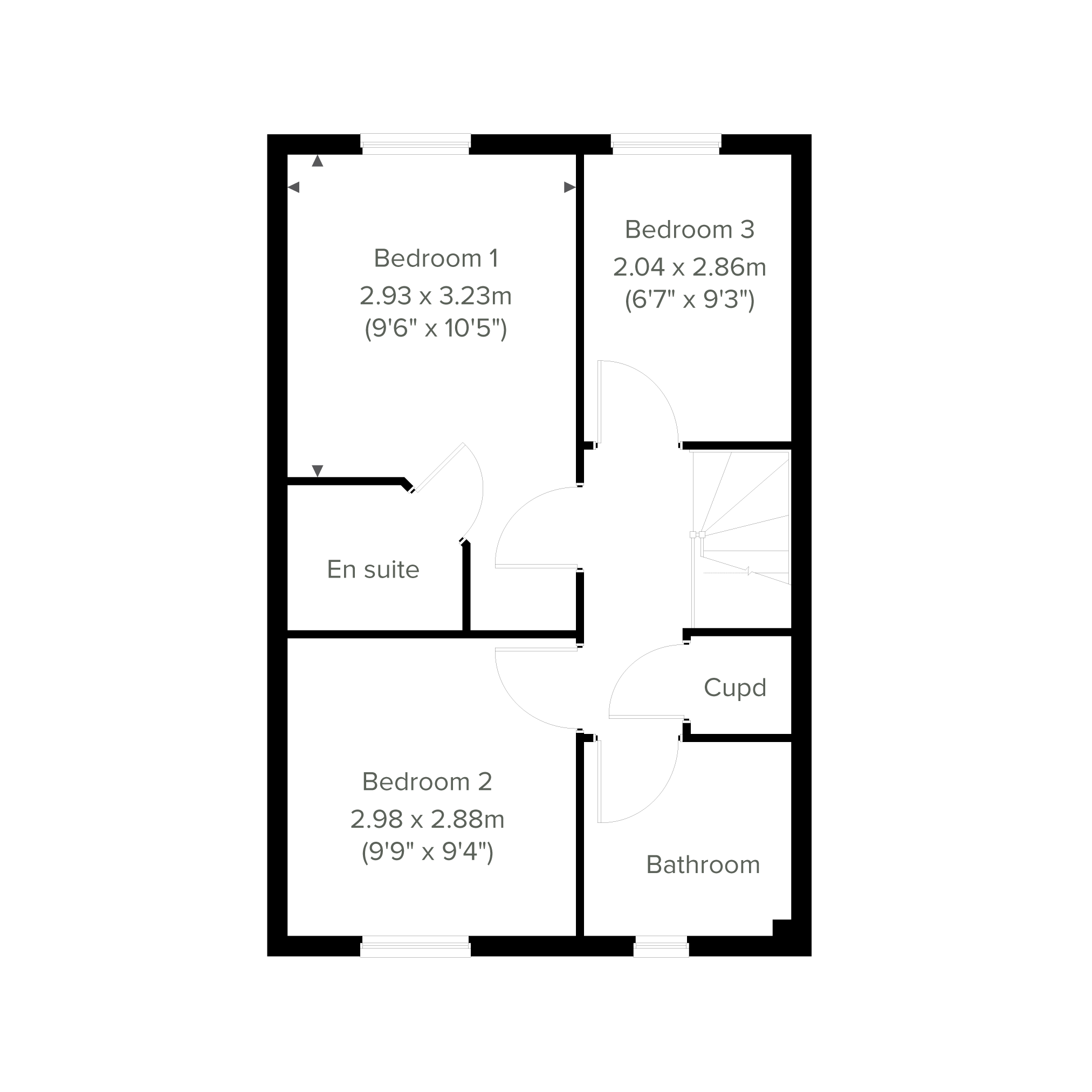 "The Ashworth" at Grovehurst Road, Iwade, Sittingbourne ME9, 3 bedroom