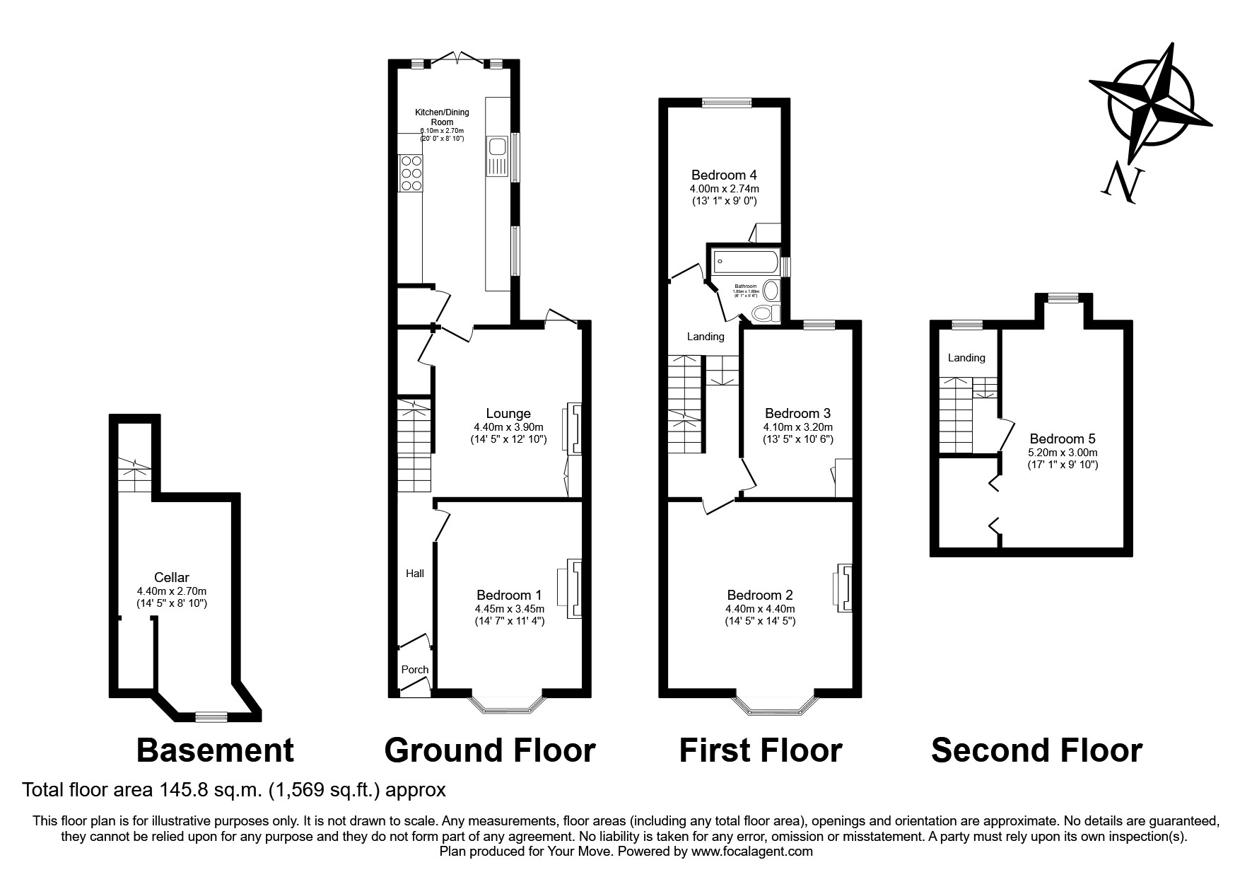 Southwood Road, Ramsgate, Kent CT11, 4 bedroom terraced house for sale