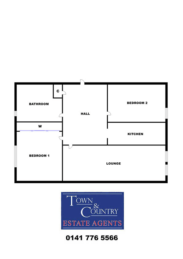 2 bed flat for sale in Castlefield Court, Millerston, Glasgow G33