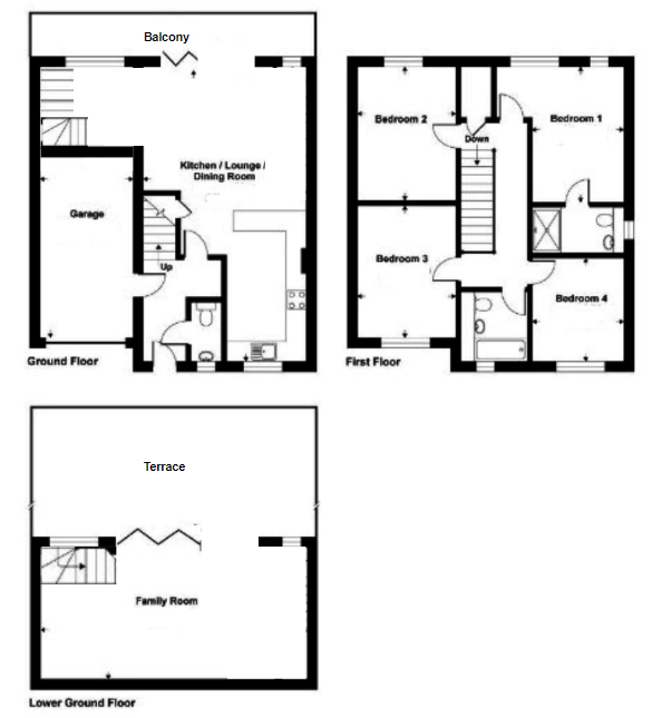 4 bed detached house for sale in Palm Tree View, Goodrington, Paignton