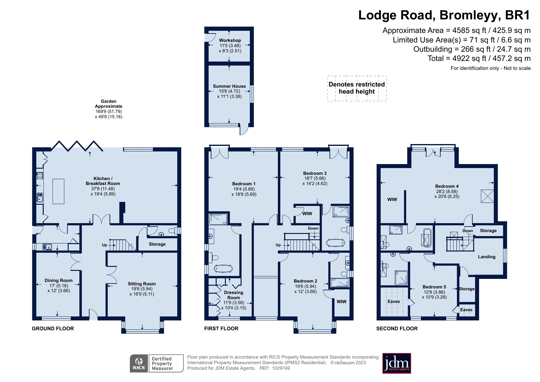 Lodge Road, Bromley BR1, 5 bedroom detached house for sale 65709179
