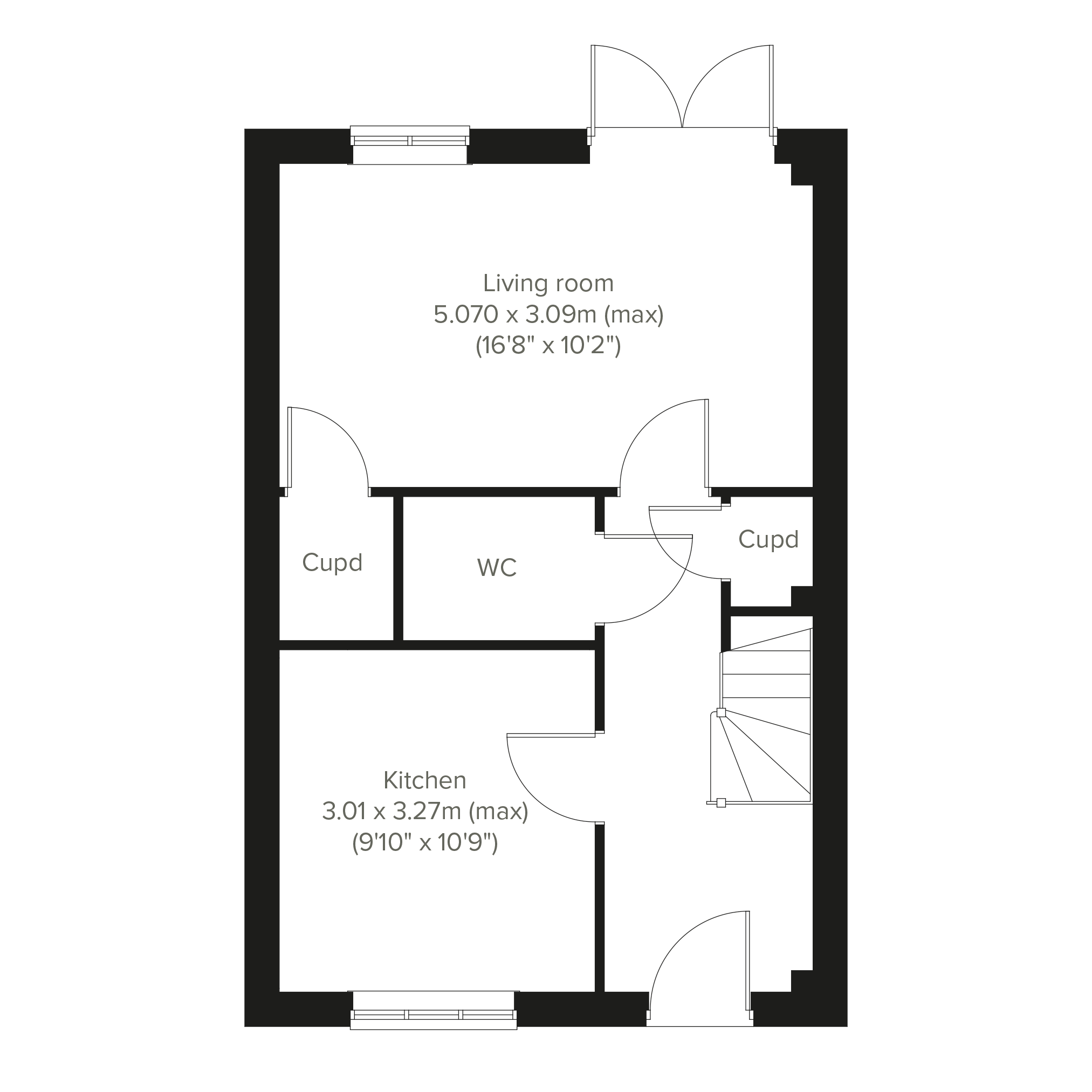 "The Whinfell" at Welbeck Road, Bolsover, Chesterfield S44, 4 bedroom