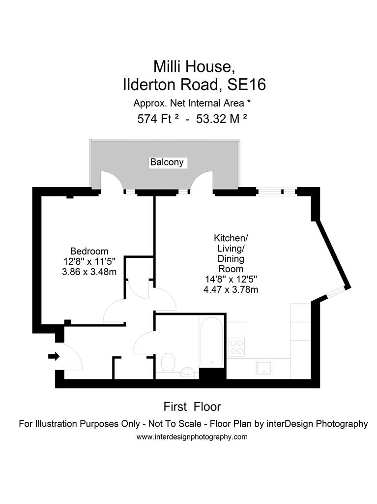 New Bermondsey Apartments, Ilderton Road, Bermondsey SE16, 1 bedroom