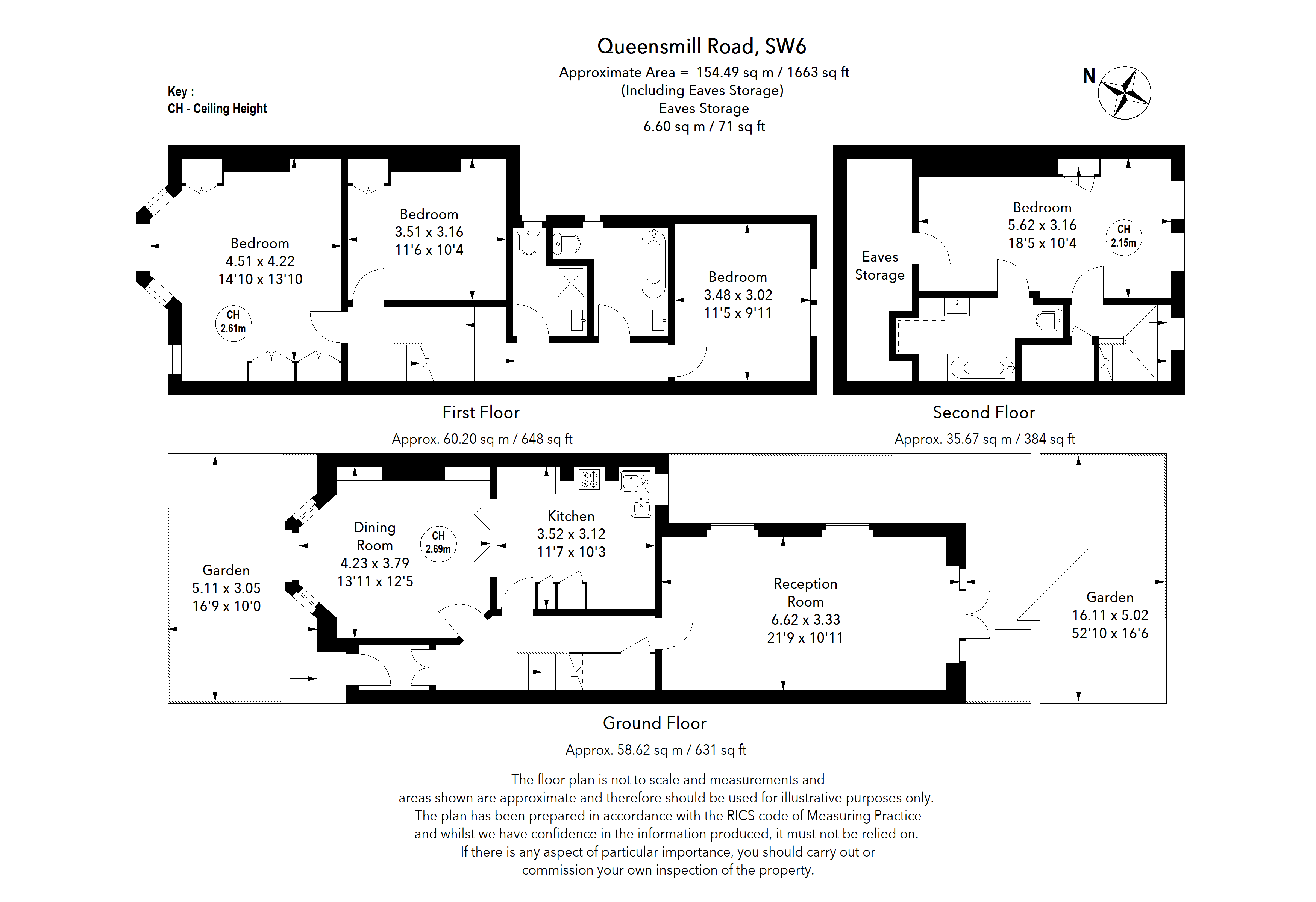 Queensmill Road, London SW6, 4 bedroom terraced house for sale