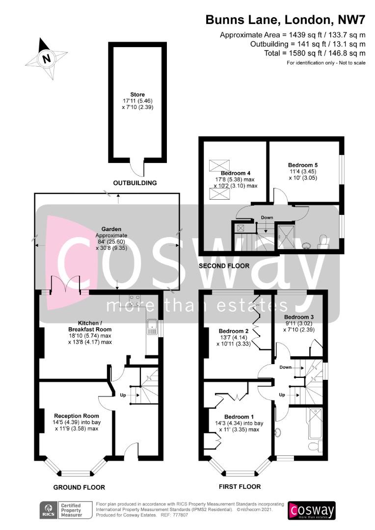Bunns Lane, London NW7, 5 bedroom detached house for sale 59967632