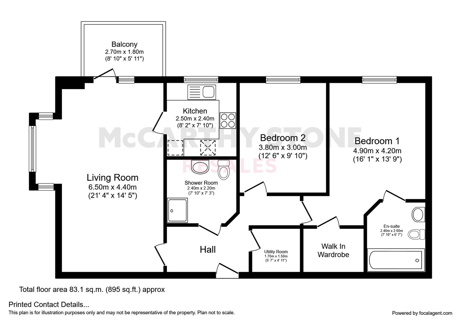 Jackson Place, Fields Park Drive, Alcester, Warwickshire B49, 2 bedroom