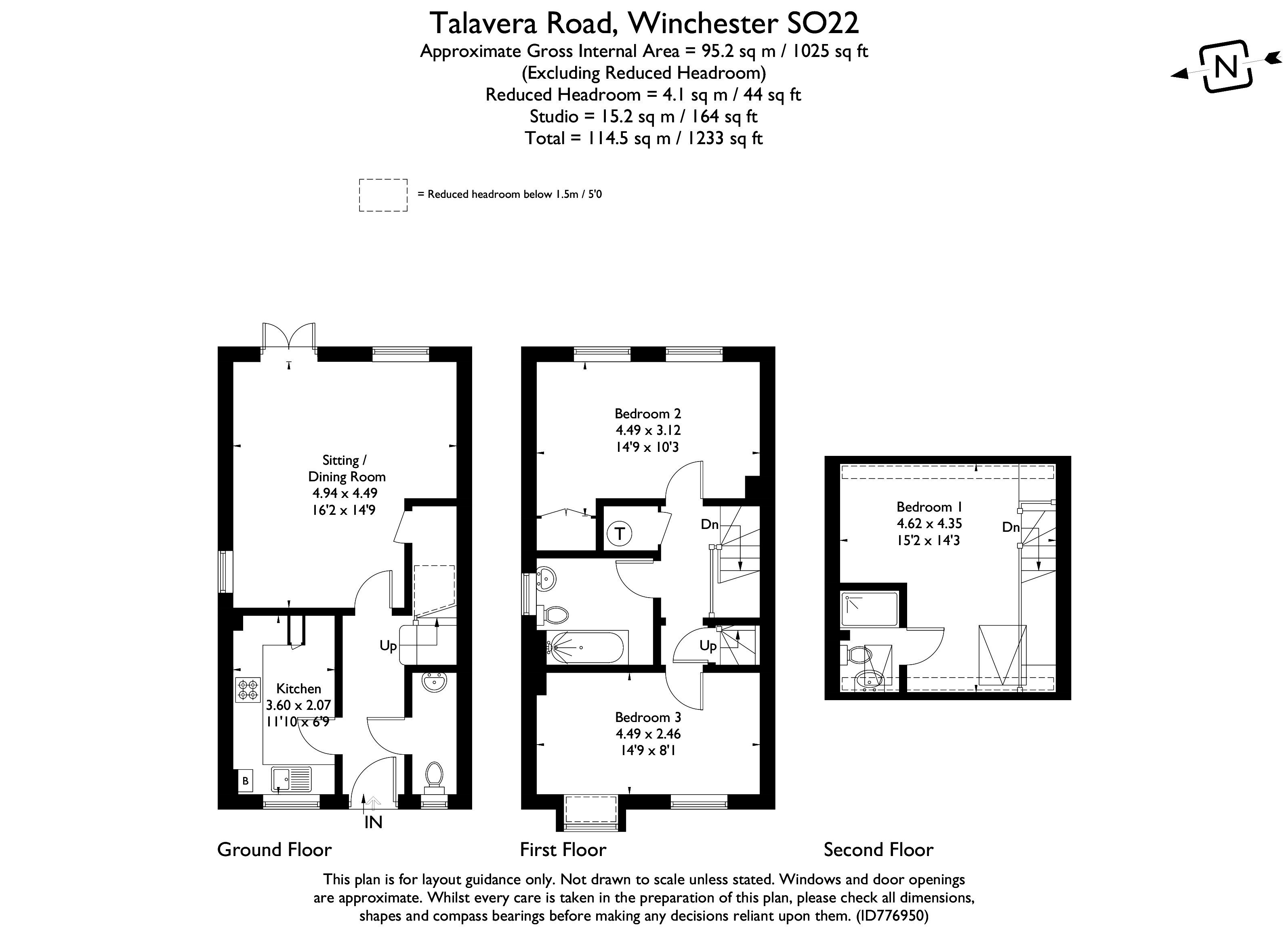 Talavera Road, Winchester SO22, 3 bedroom end terrace house to rent