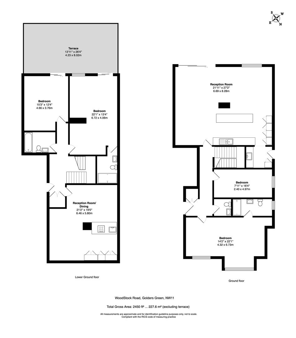 Noble House, Woodstock Road NW11, 4 bedroom flat for sale 59407109