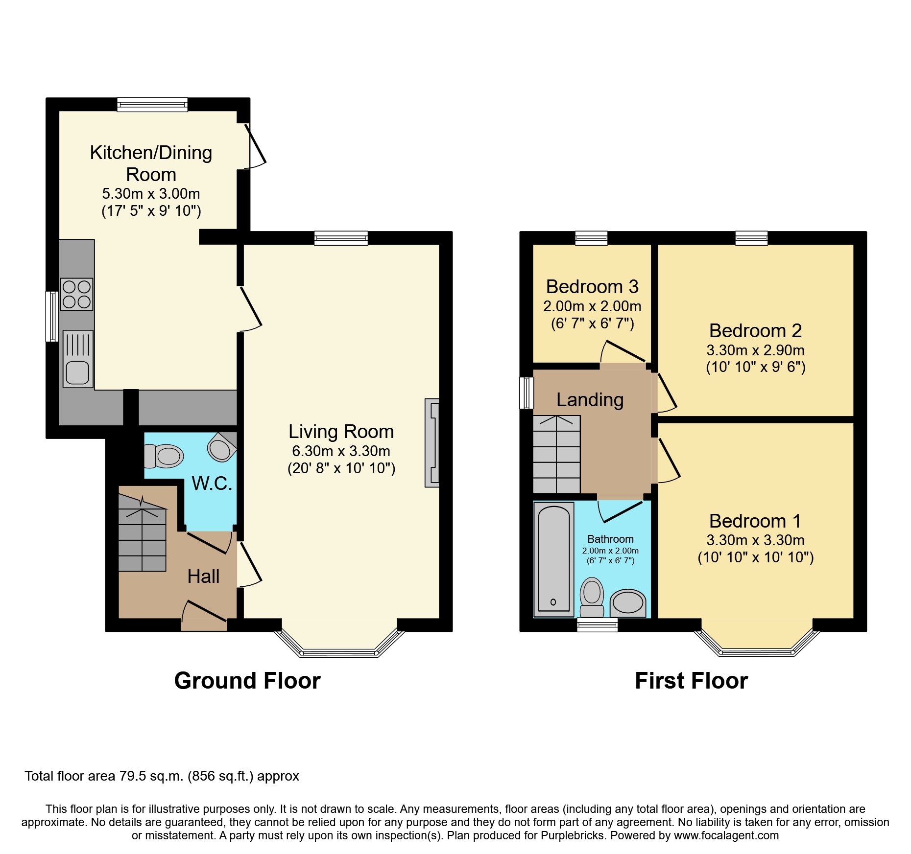 Light Oaks Road, Salford M6, 3 bedroom semidetached house for sale