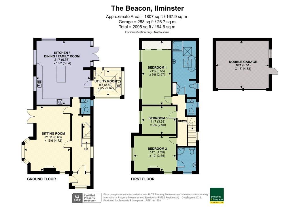 The Beacon, Ilminster TA19, 3 bedroom detached house for sale
