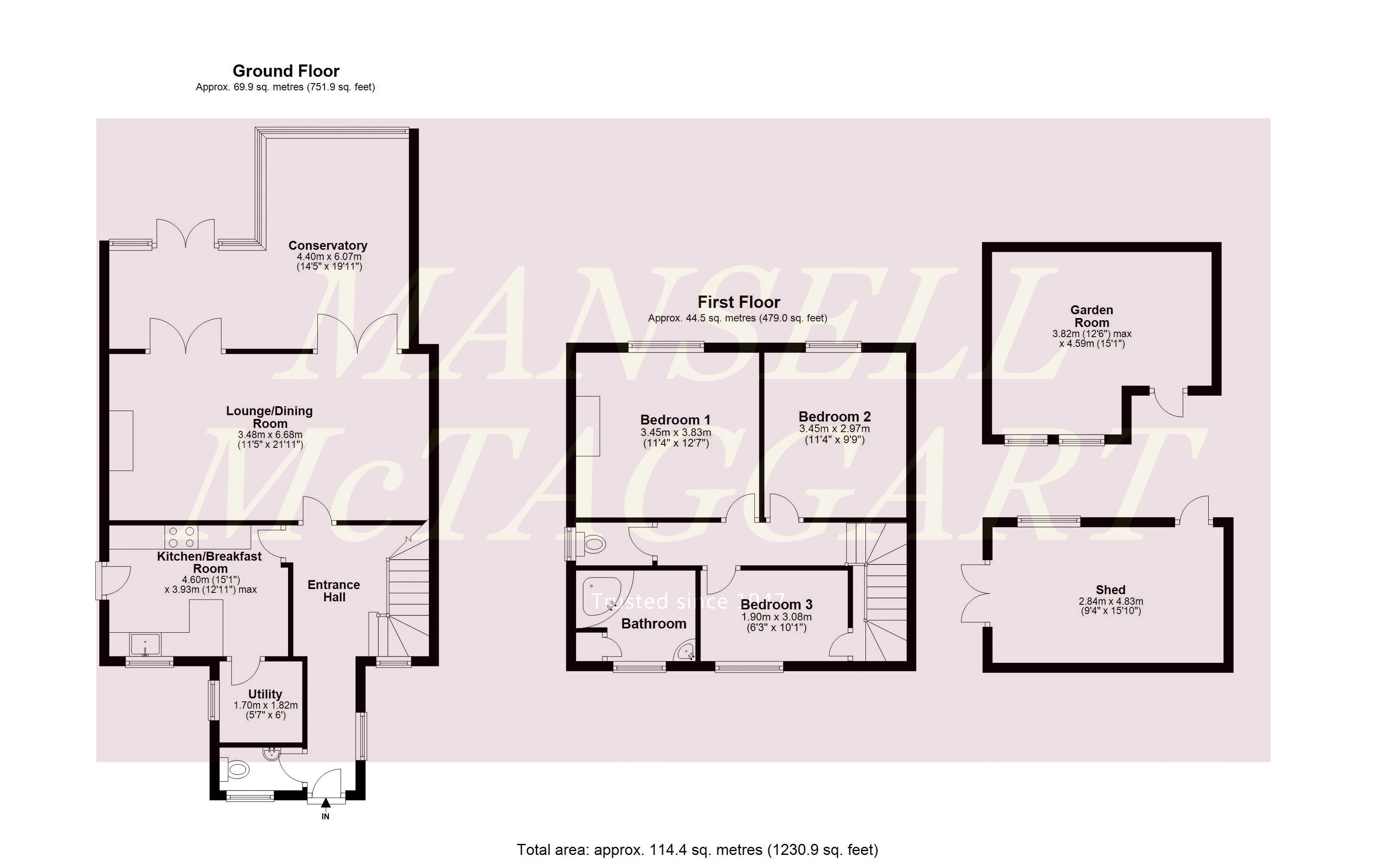 3 bed semidetached house for sale in Borers Close, Borers Arms Road