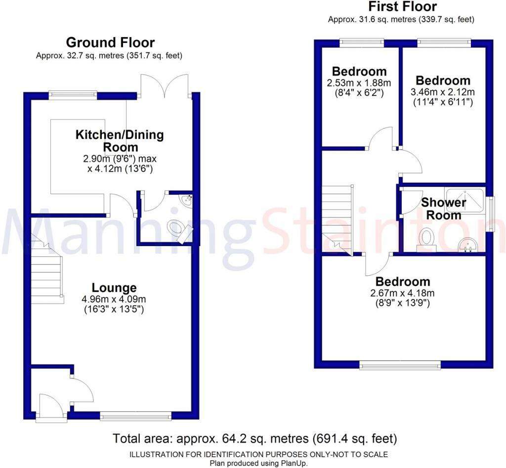 Thirlmere Close, Leeds, West Yorkshire LS11, 3 bedroom semidetached