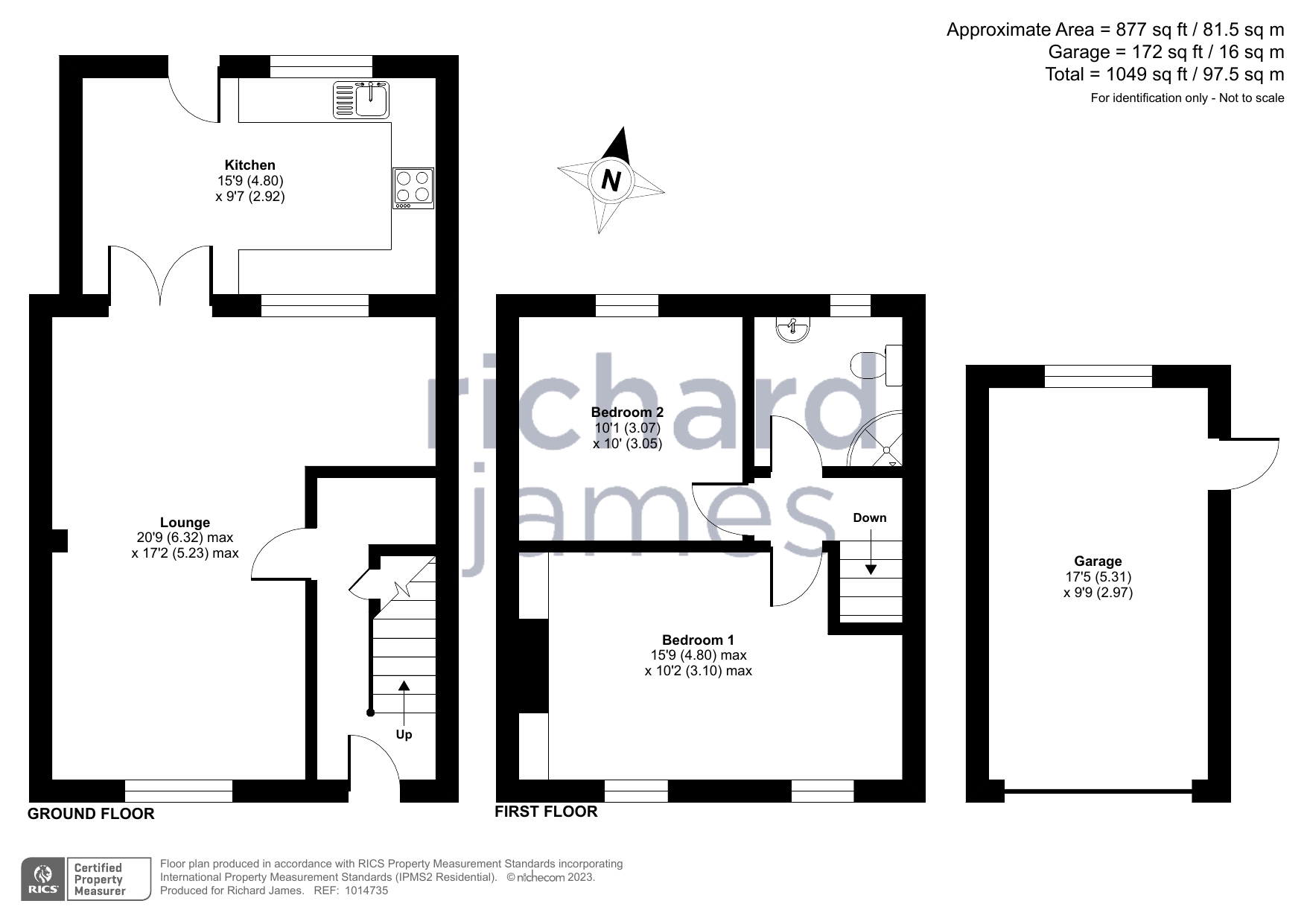 Edinburgh Street, Gorse Hill, Swindon, Wiltshire SN2, 2 bedroom