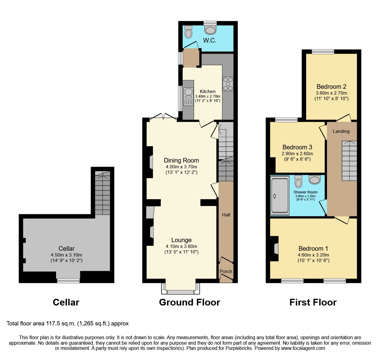 King Edward Road, Maidstone ME15, 3 bedroom terraced house for sale