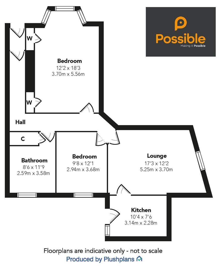 30 Priory Place, Perth PH2, 2 bedroom flat for sale 62667946