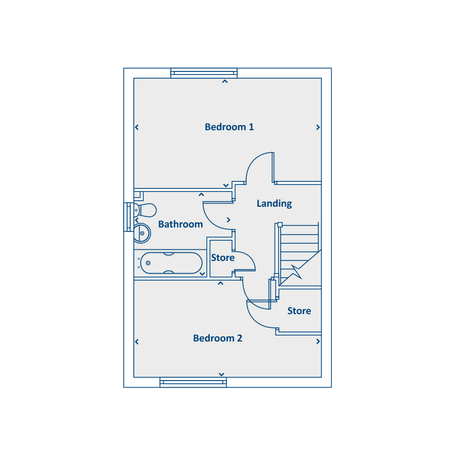 "The Balmoral" at Springhill Road, Shotts ML7, 2 bedroom property for