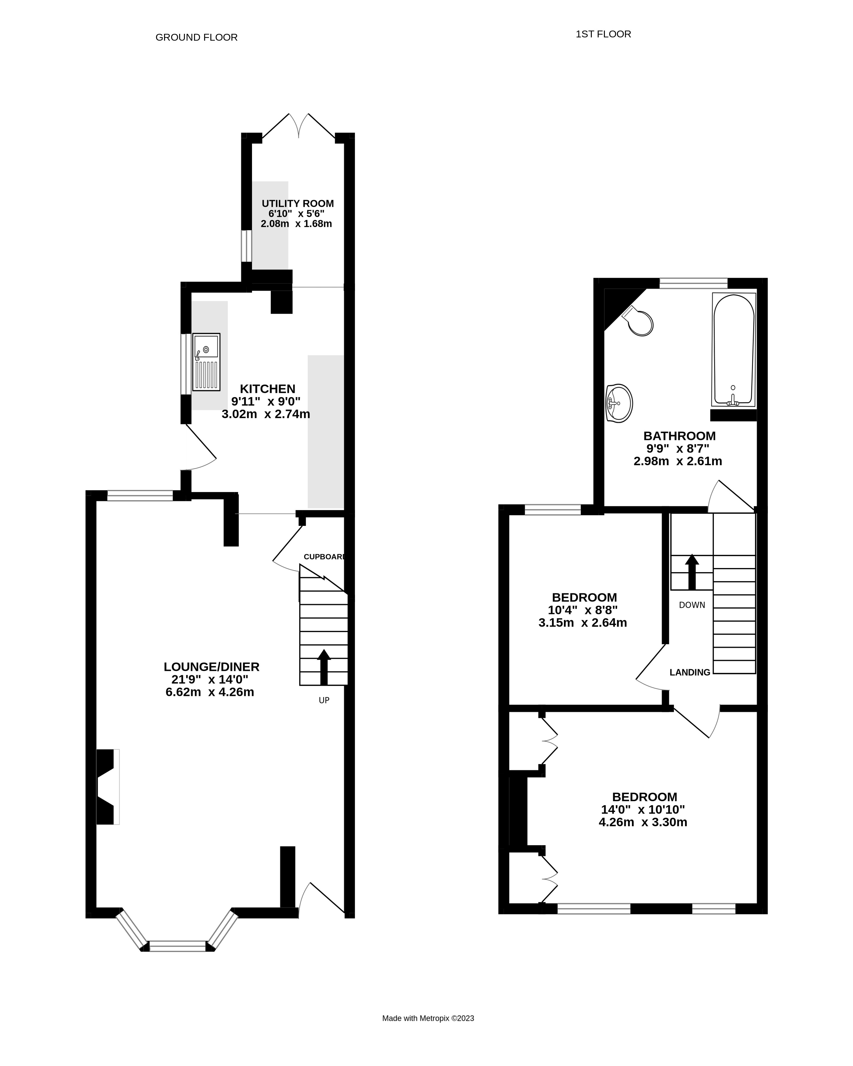 Linden Road, Littlehampton, West Sussex BN17, 2 bedroom end terrace