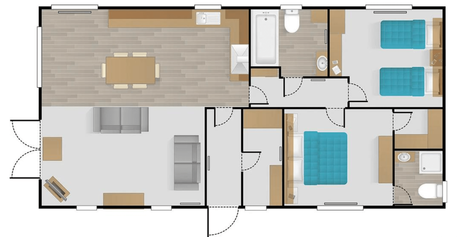 Blackford, Carlisle CA6, 2 bedroom mobile/park home for sale 68535394