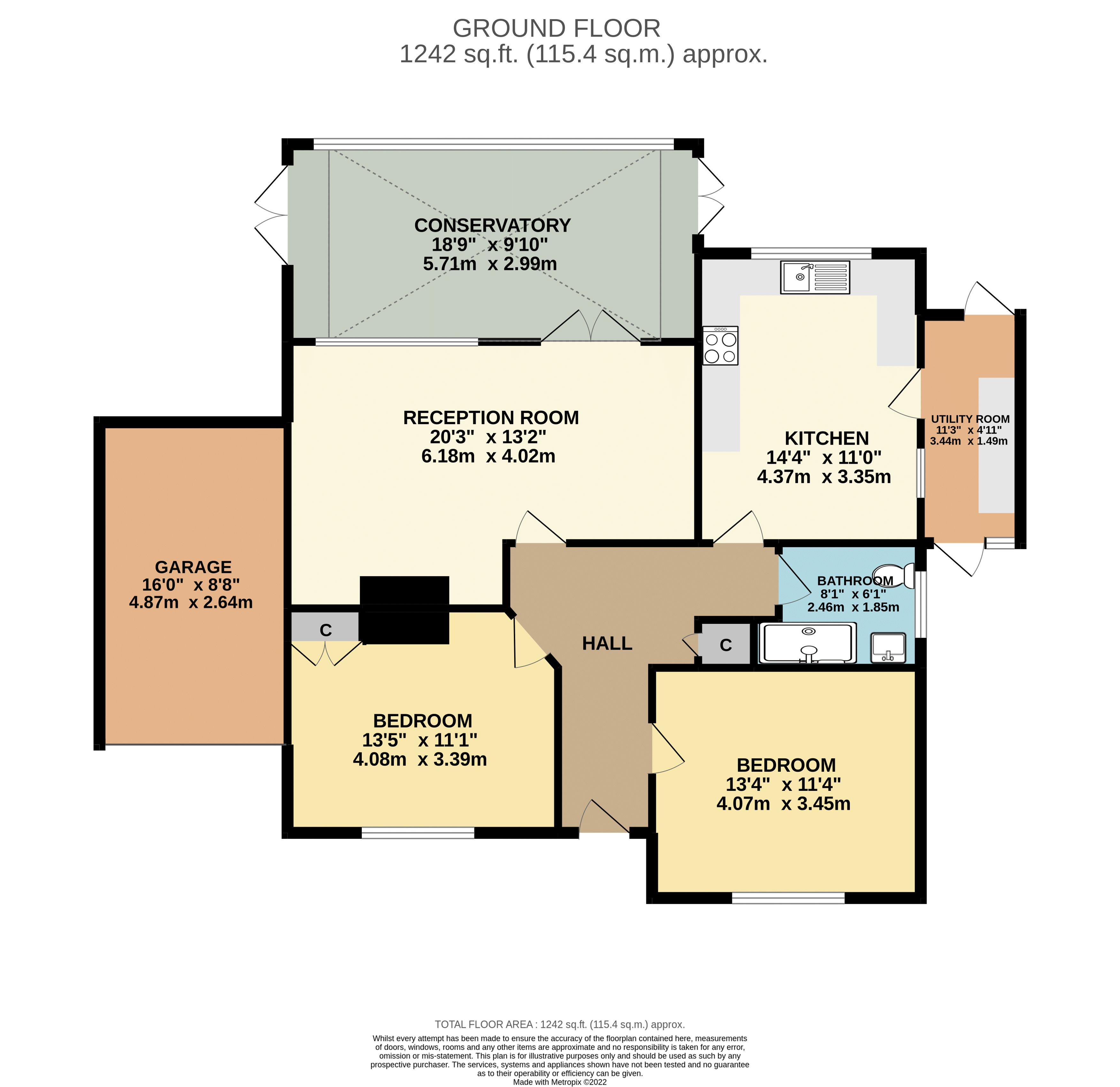Woodend, Sutton SM1, 2 bedroom bungalow for sale 62536973 PrimeLocation