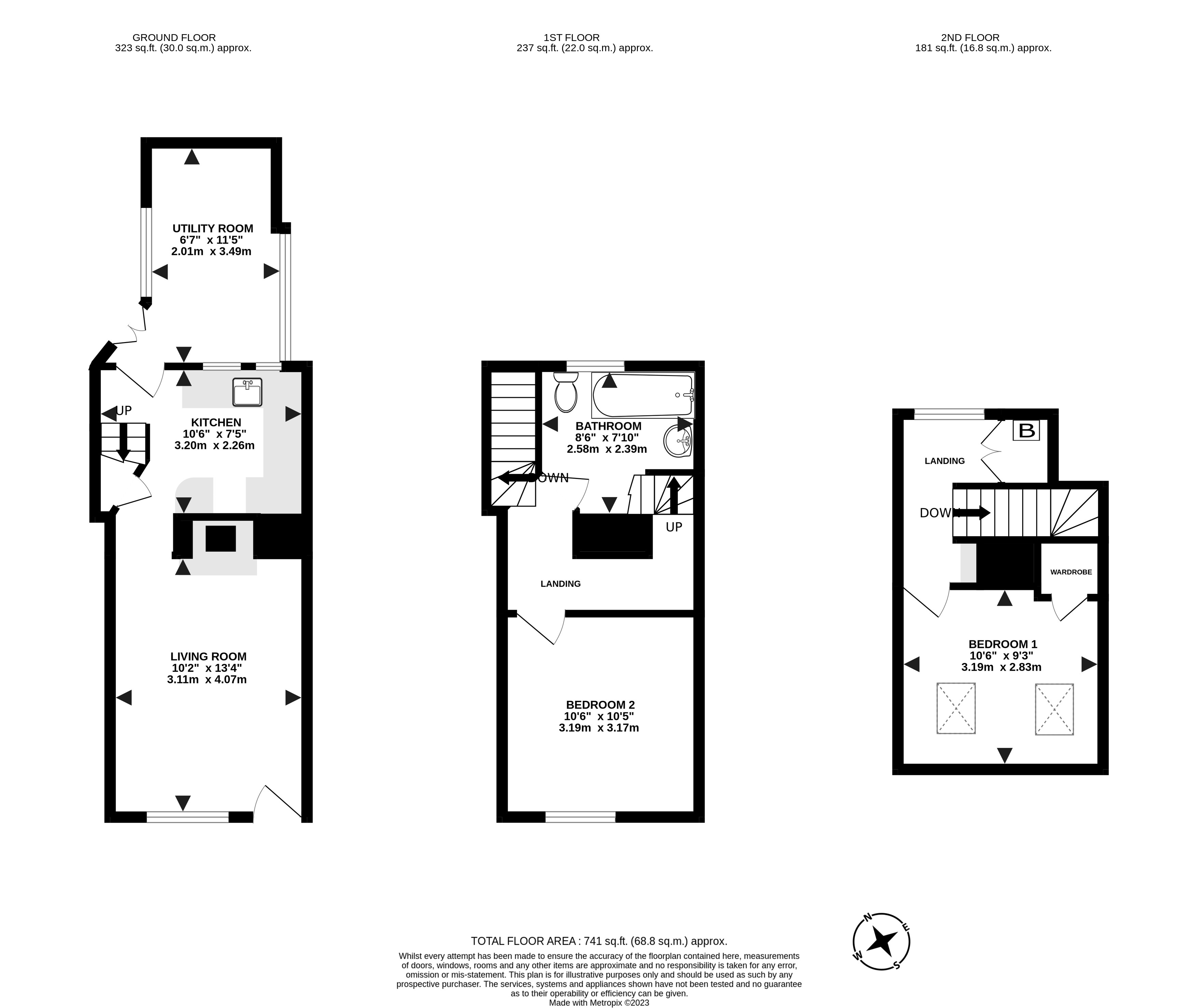 Mary Street, Bovey Tracey, Newton Abbot TQ13, 2 bedroom terraced house