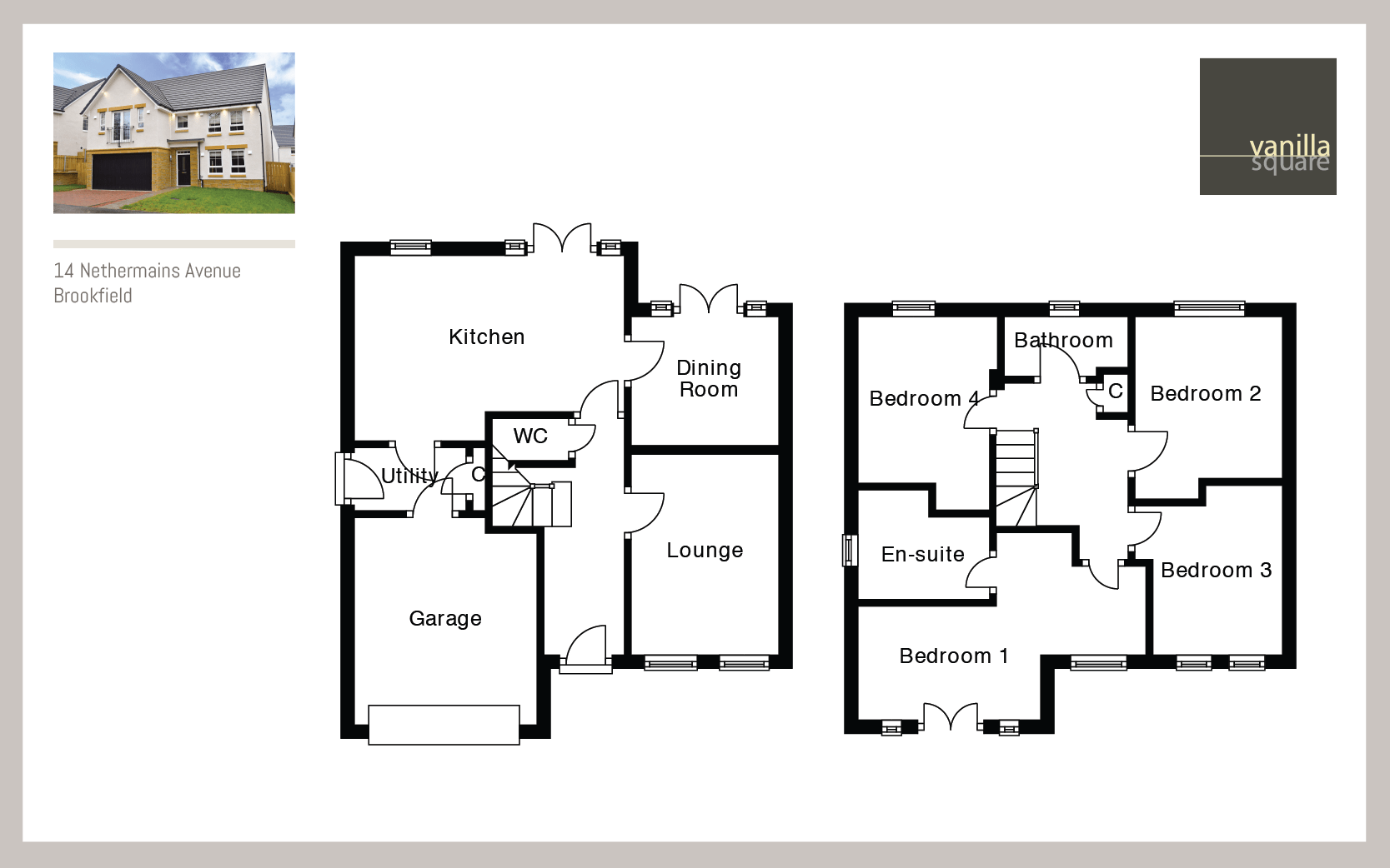 Nethermains Avenue, Brookfield, Johnstone PA5, 4 bedroom detached house