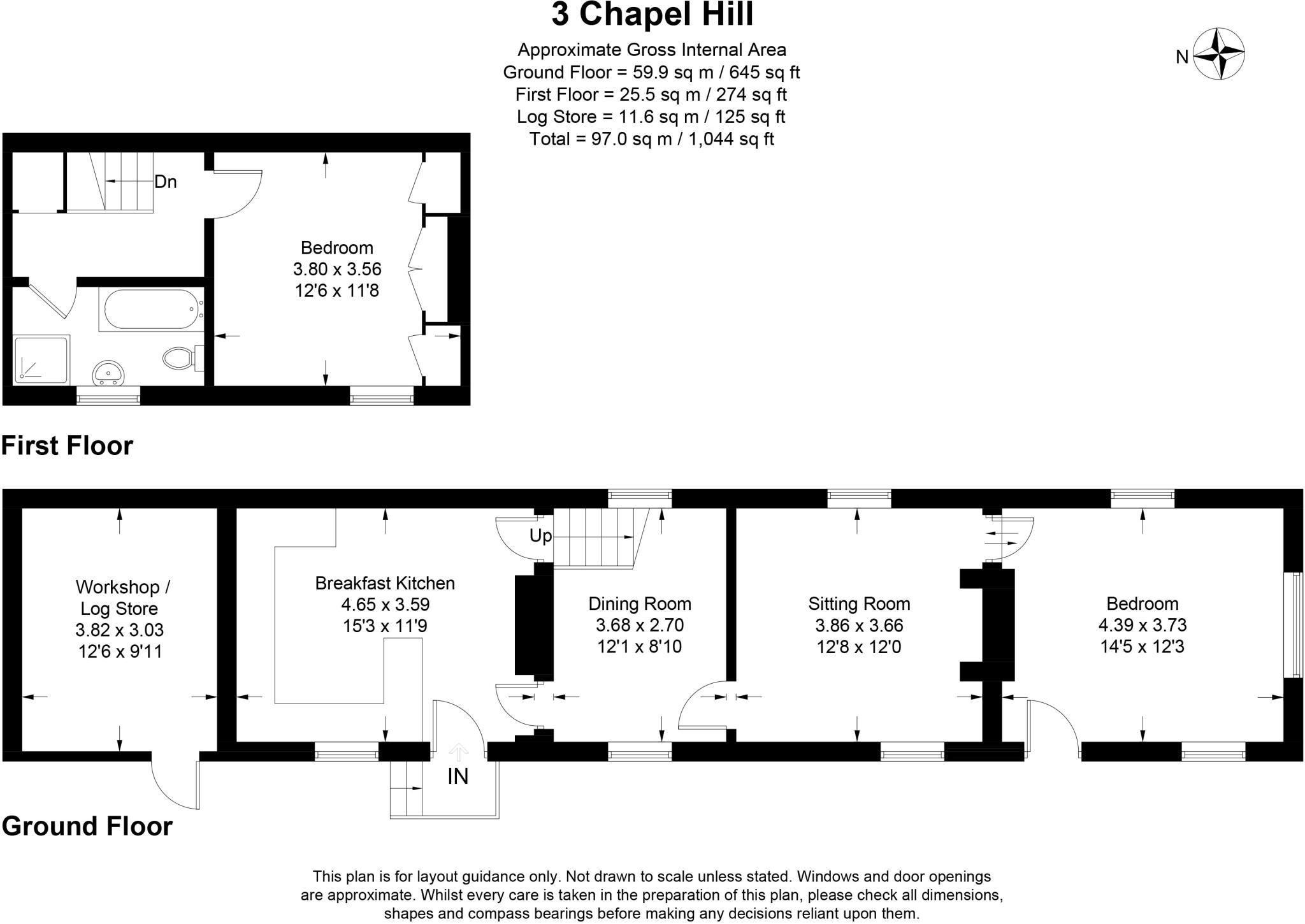 2 bed cottage for sale in Chapel Hill, Ropsley, Grantham NG33